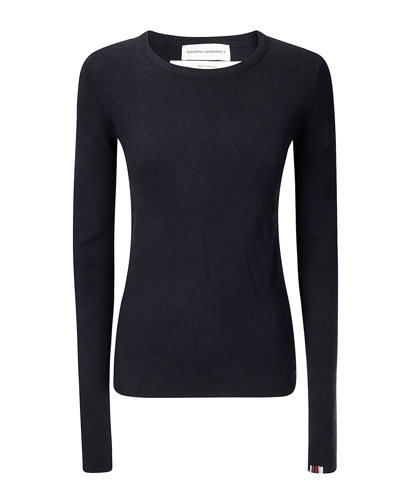 Extreme Cashmere N 392 Eel Longsleeve - NAVY