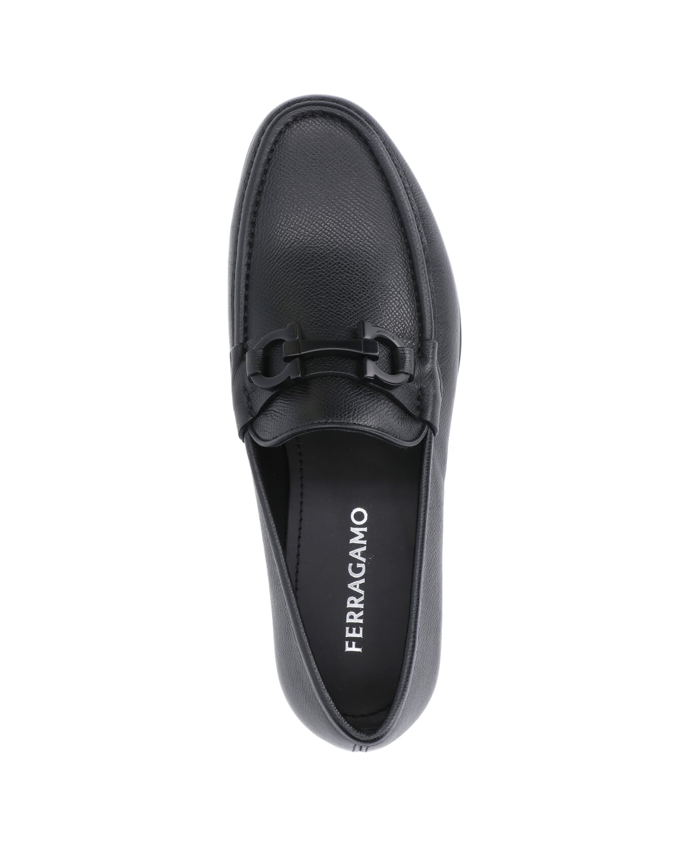 Ferragamo "gancini "loafers - Black  