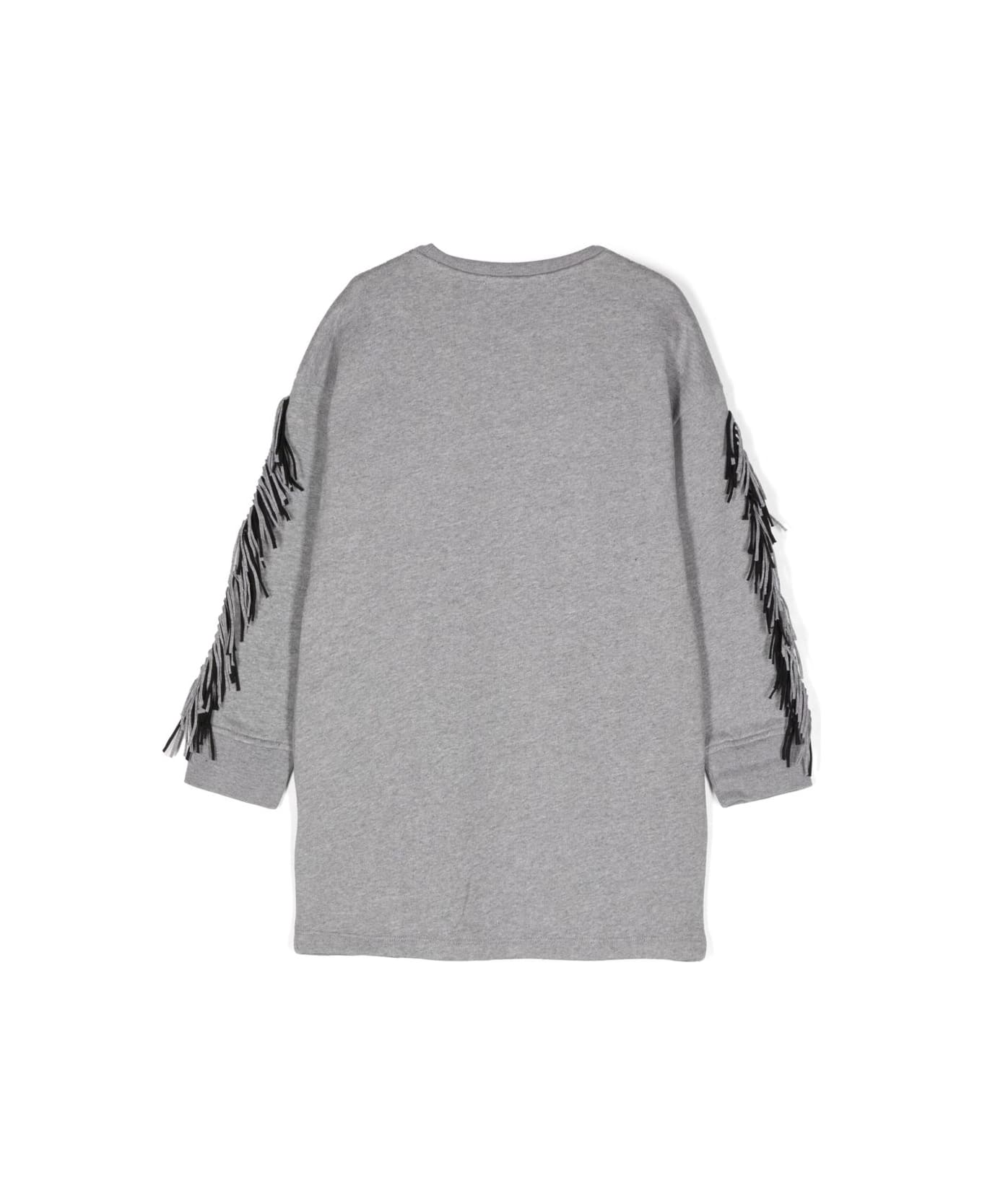 Stella McCartney Kids Fringed Sweatshirt - Grey