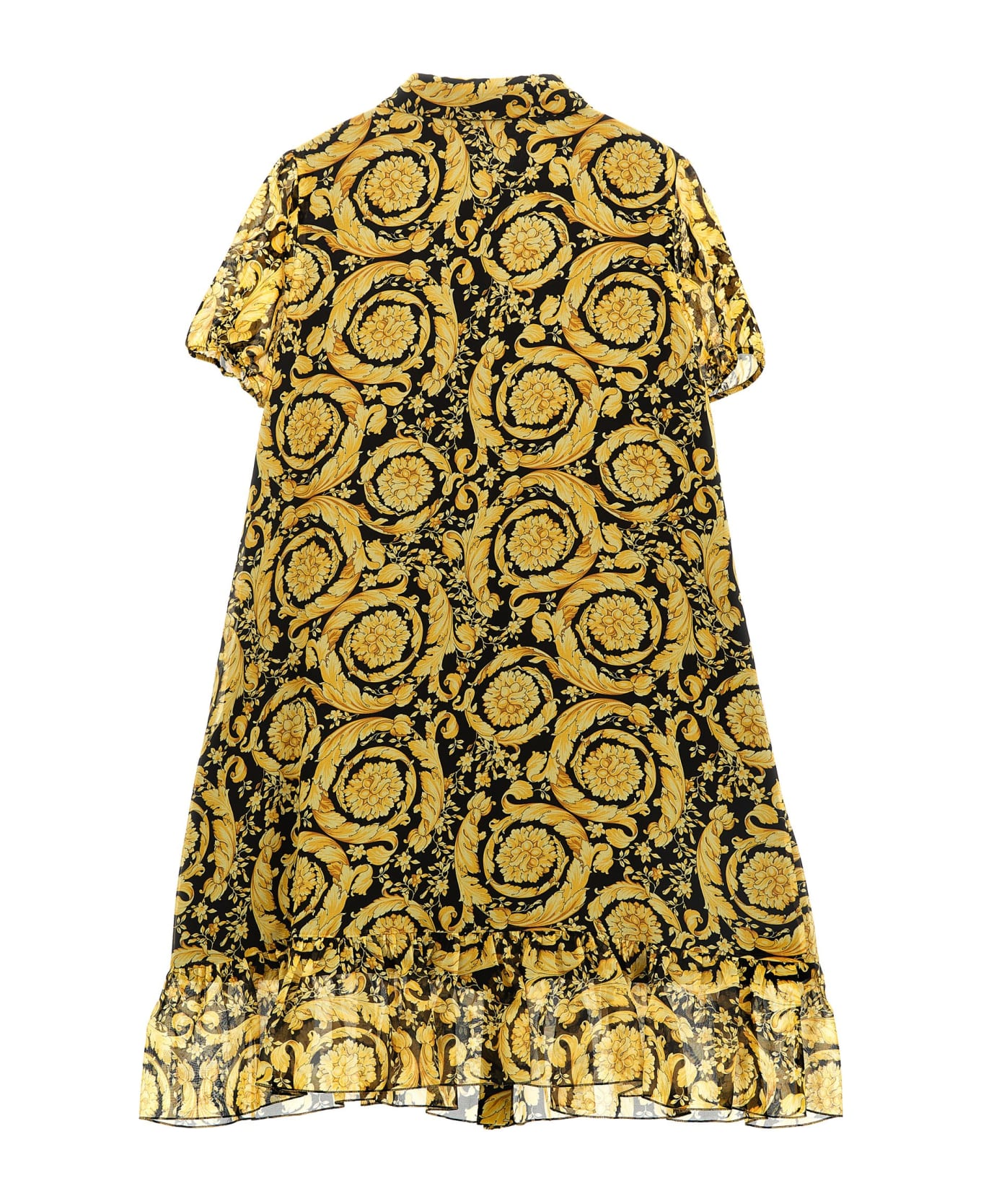 Versace 'barocco' Chemisier Dress - Multicolor ワンピース＆ドレス