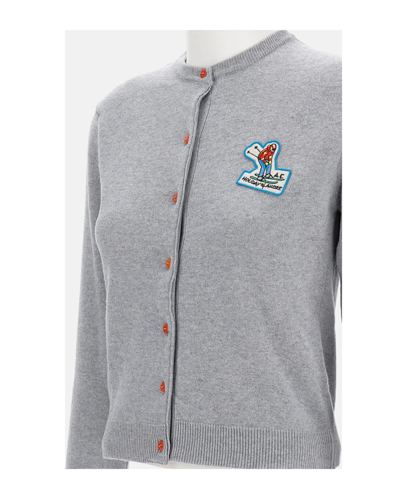 Alessandro Enriquez Crewneck Cardigan - MultiColour