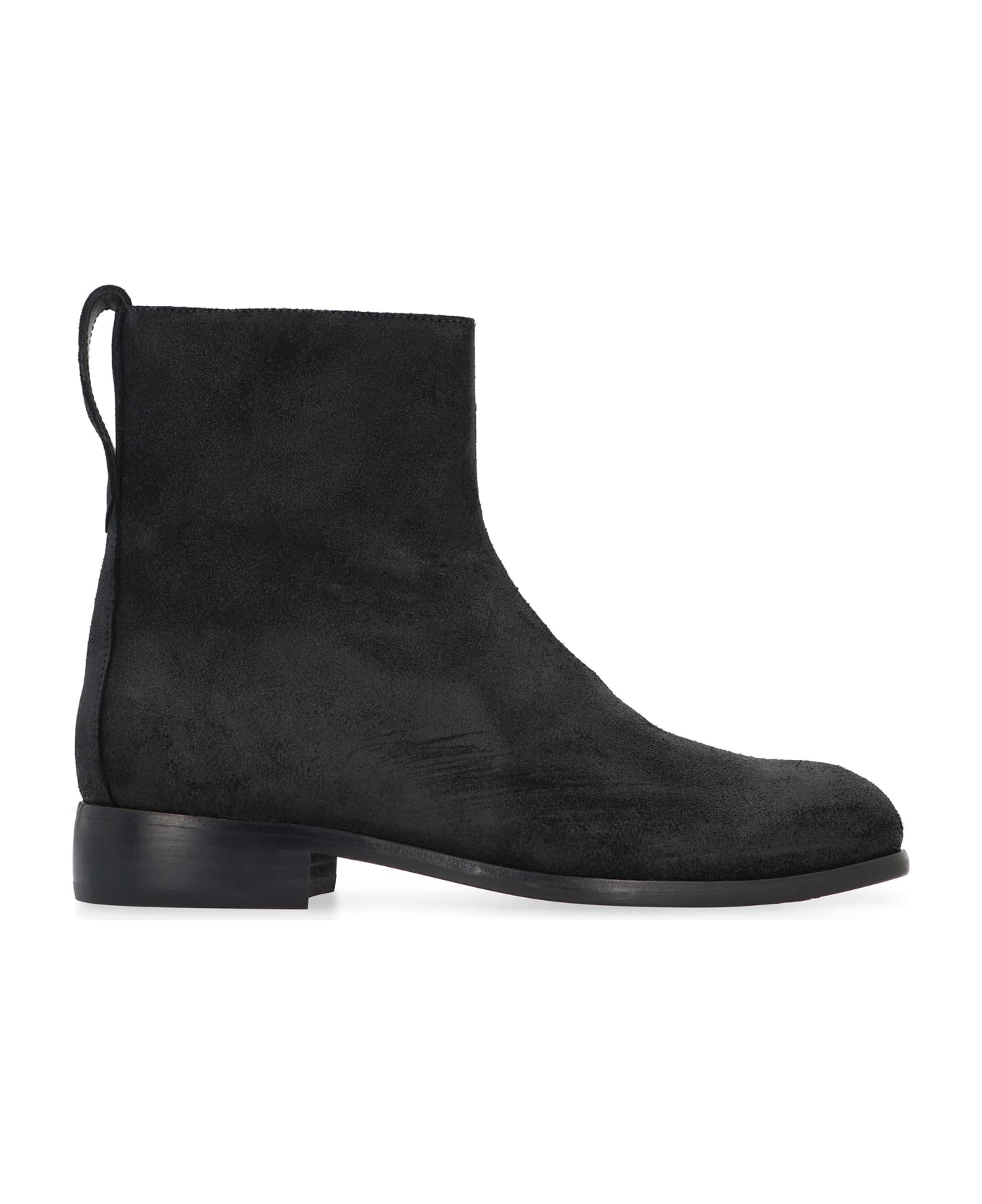 Our Legacy Michaelis Suede Ankle Boots - black