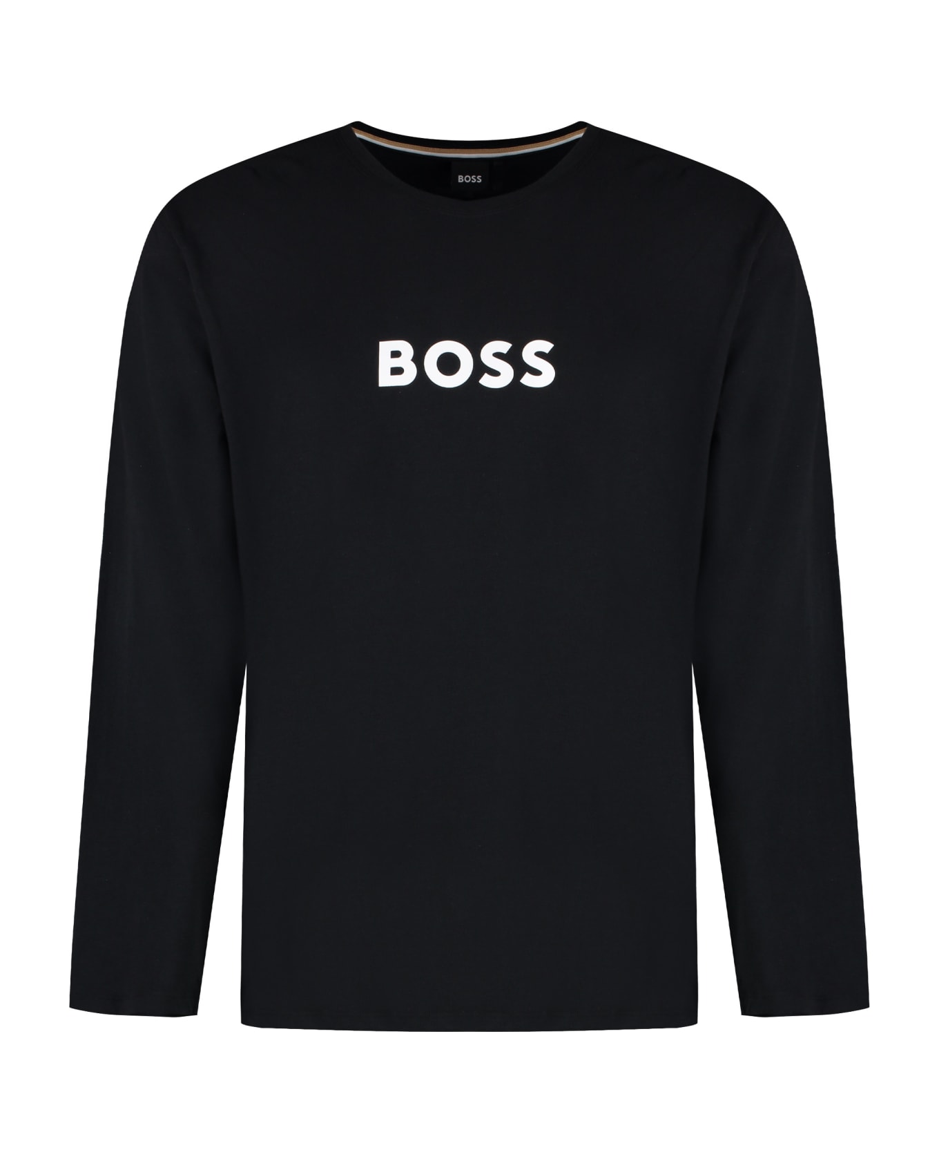 Hugo Boss Cotton Pyjamas - black