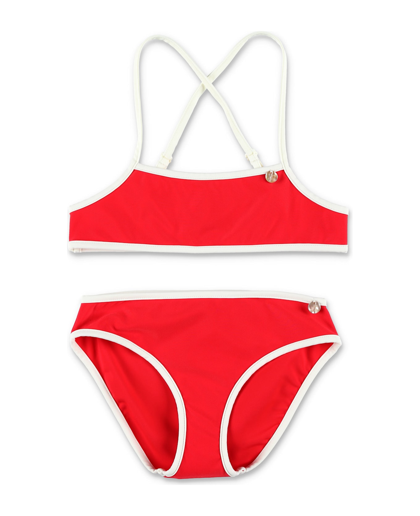 Bonpoint Kid - Admirative Two-piece Swimsuit - POPPY