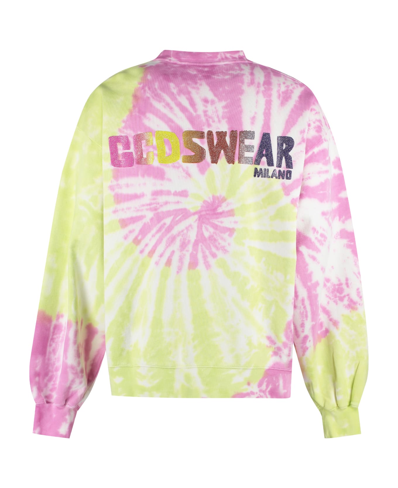 GCDS Cotton Crew-neck Sweatshirt - Multicolor