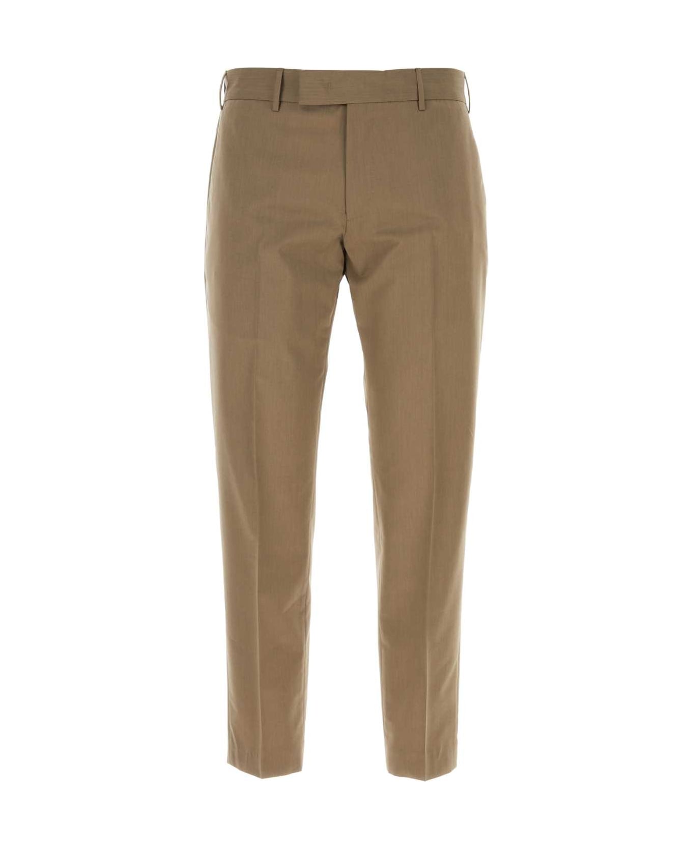 PT01 Cappuccino Stretch Cotton Pant - BEIGE ボトムス