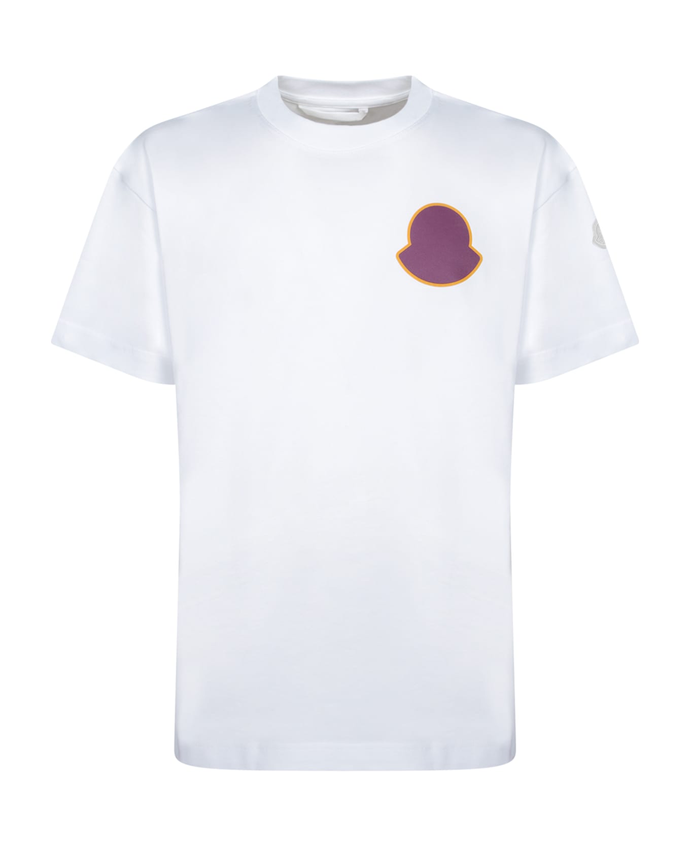 Moncler Logo White T-shirt - White