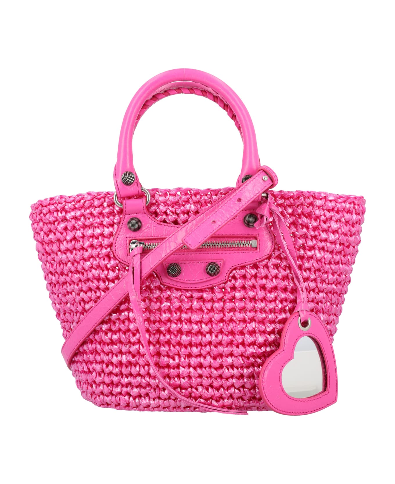 Balenciaga Le Cagole Small Panier - Pink