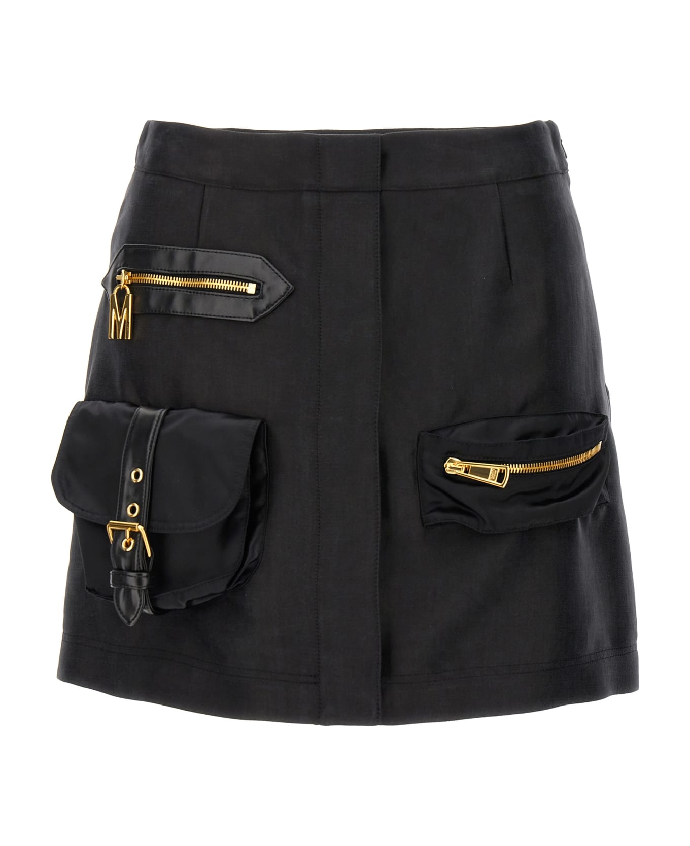 Moschino Cargo Mini Skirt - Black   スカート