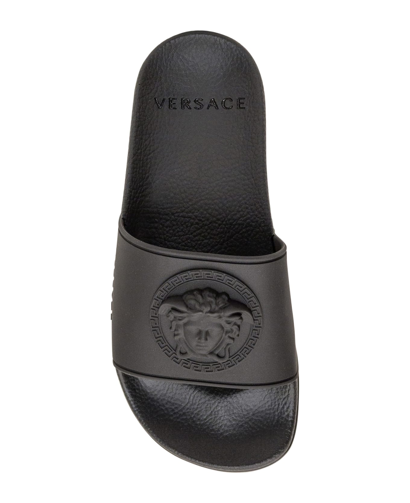 Young Versace Medusa Rubber - NERO