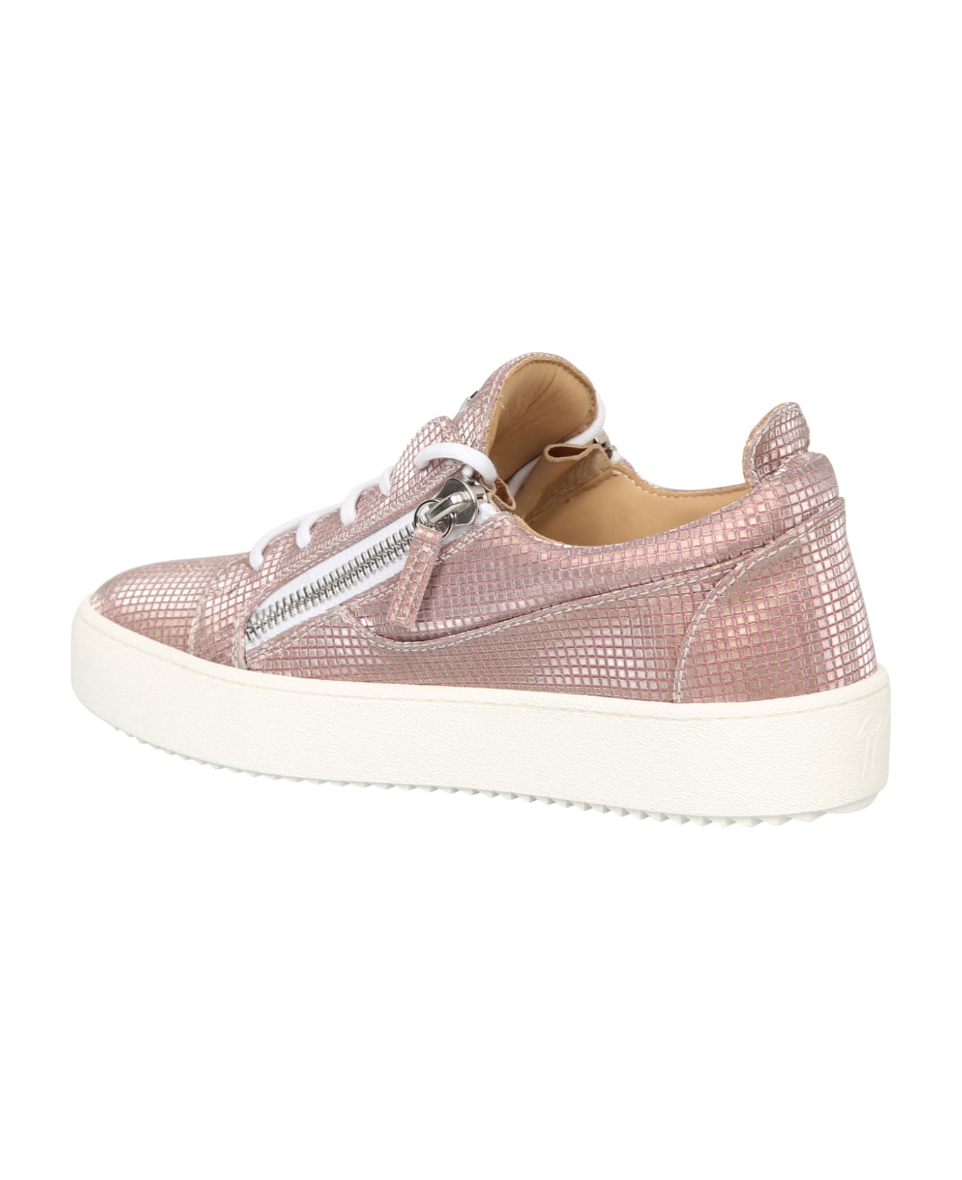 Giuseppe Zanotti Branded Sneakers - Pink