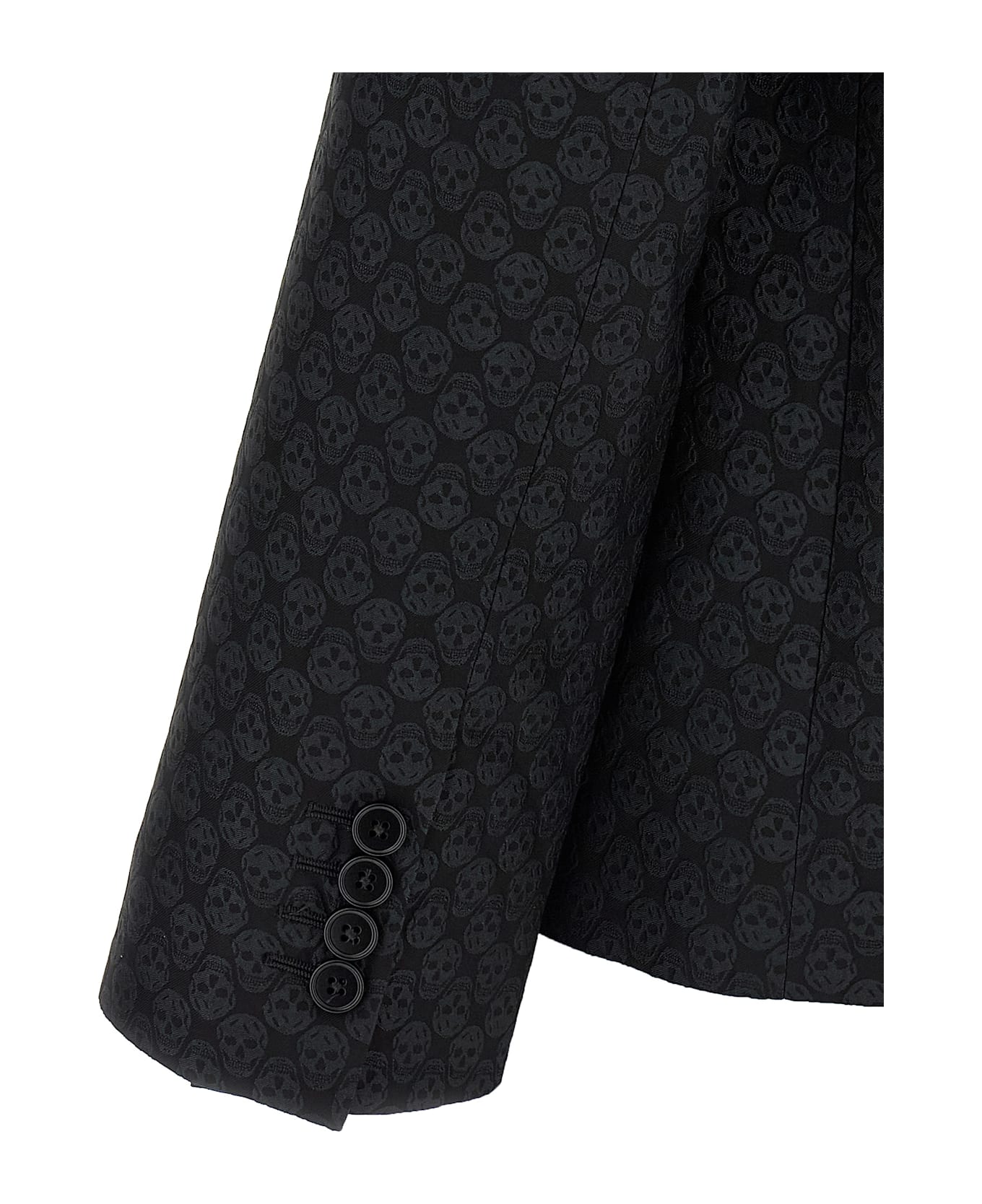 Alexander McQueen 
skull
 Blazer - Black  