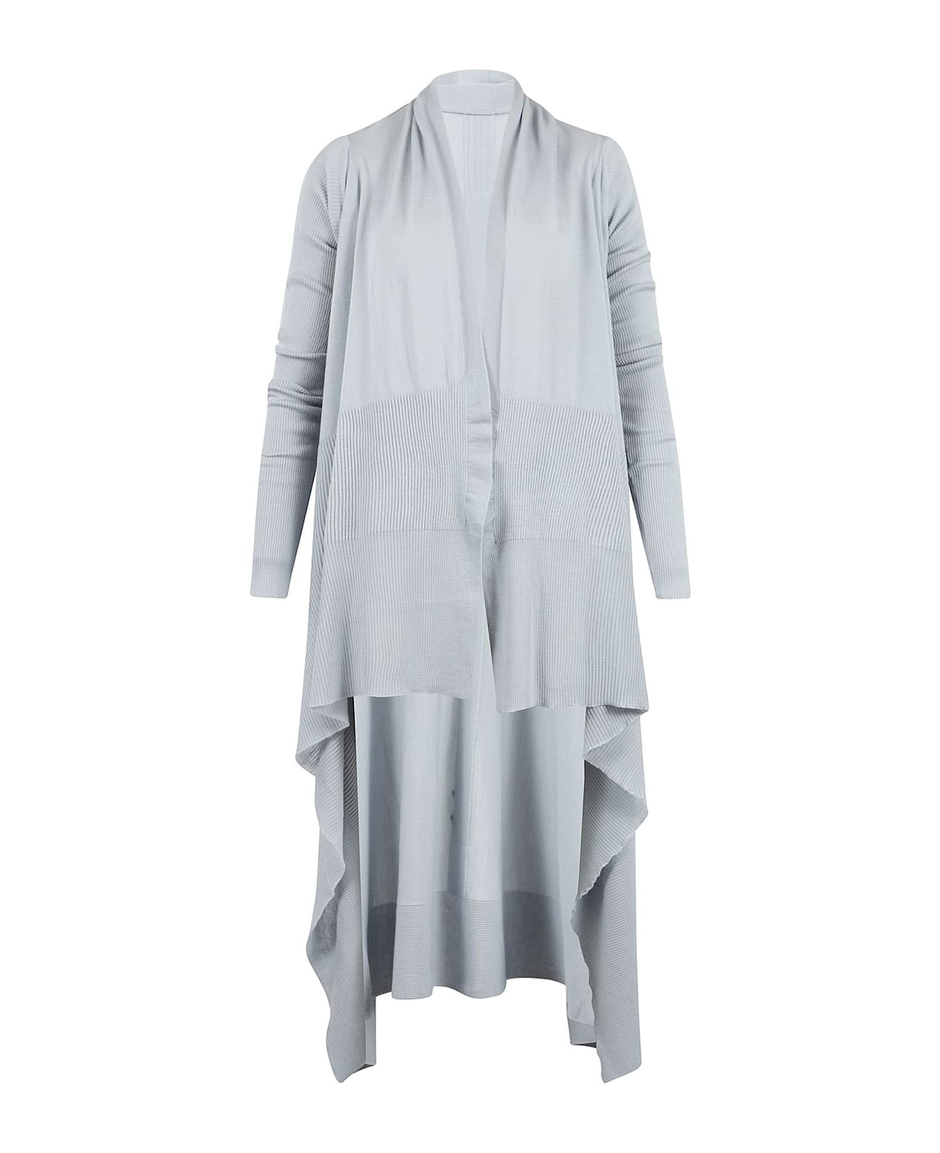 Rick Owens Long Wrapped Cadigan - PALE BLUE