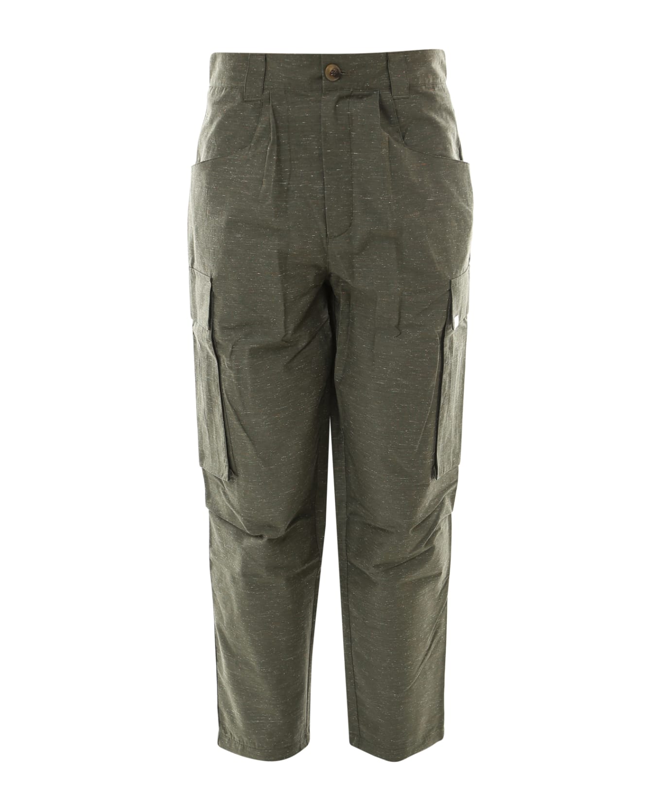 Silted Trouser - Green ボトムス
