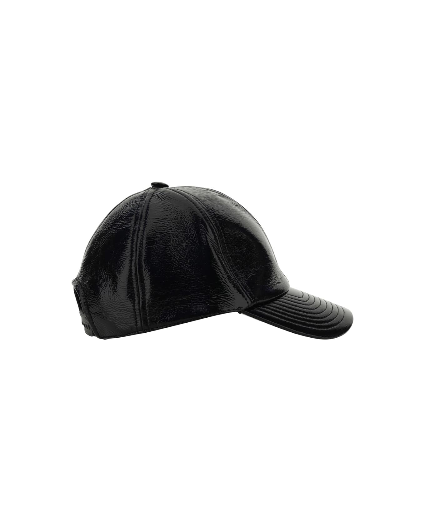 Courrèges Baseball Cap - Black