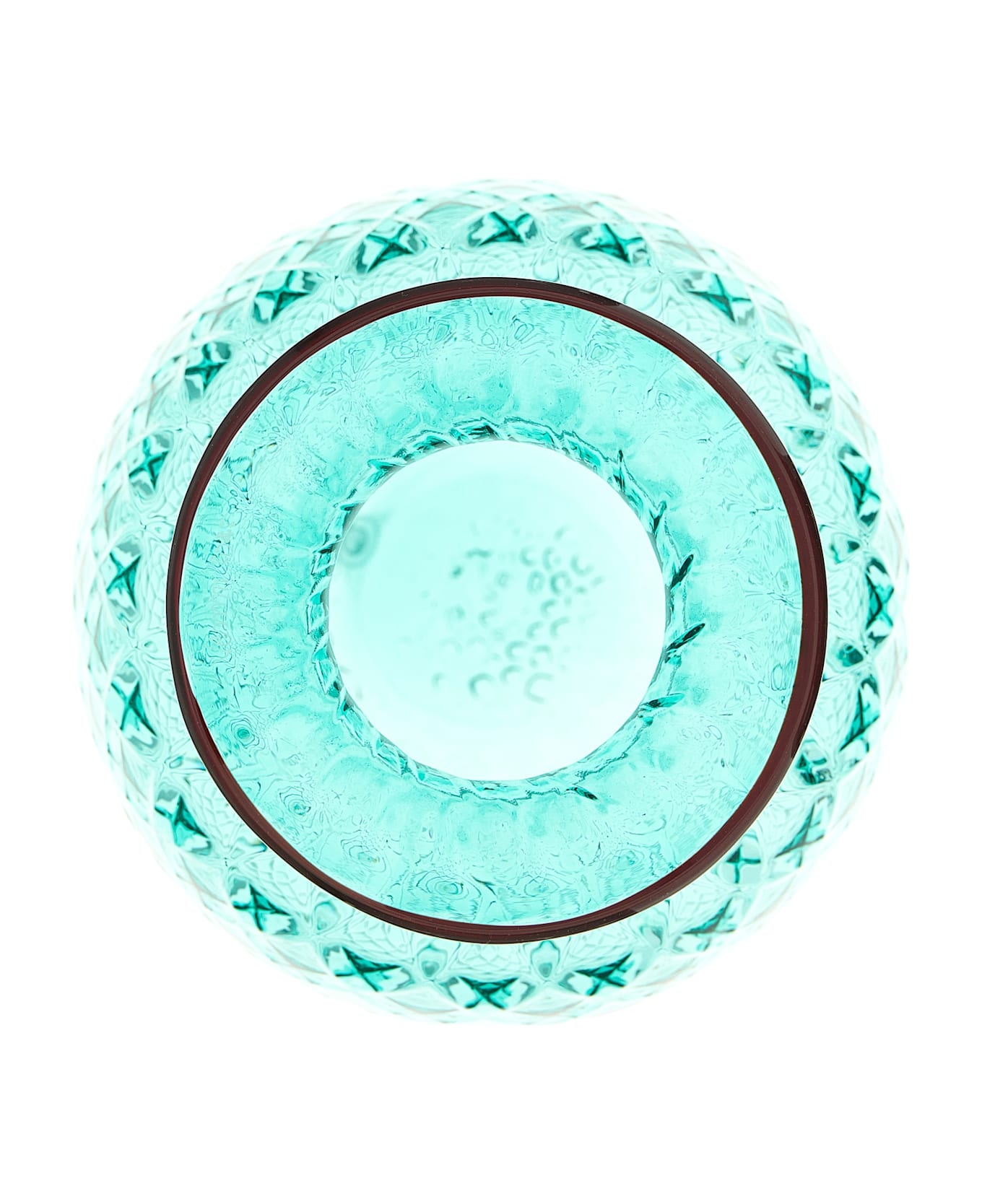 Venini 'balloton Fiori' Pot 14 Cm - Green