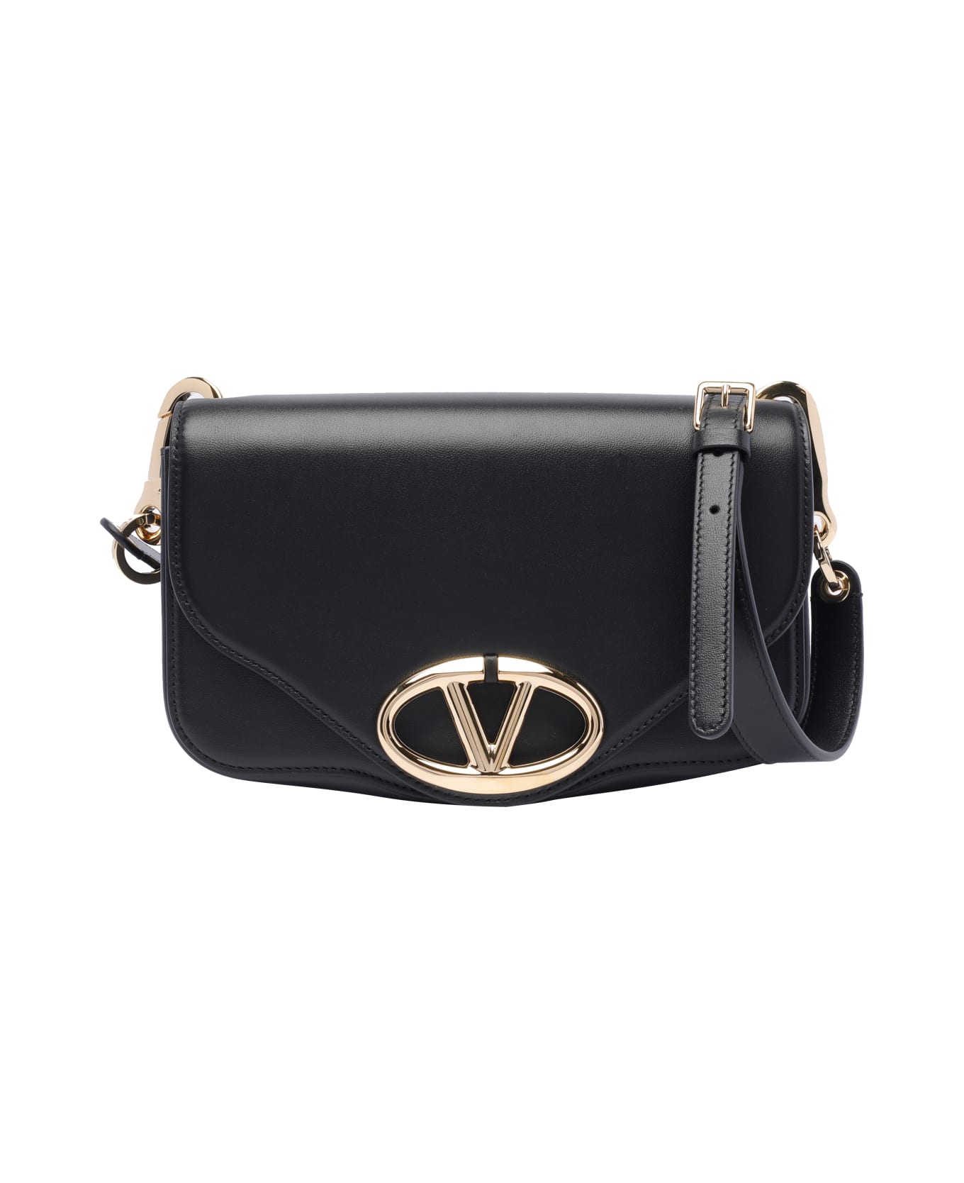 Valentino Garavani Crossbody Bag Vlogo Signature - Black ショルダーバッグ