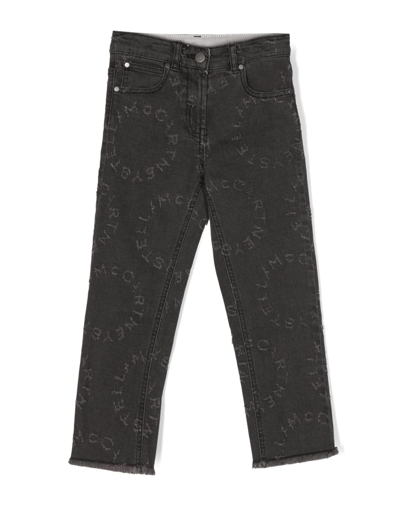 Stella McCartney Kids Jeans Black - Black ボトムス