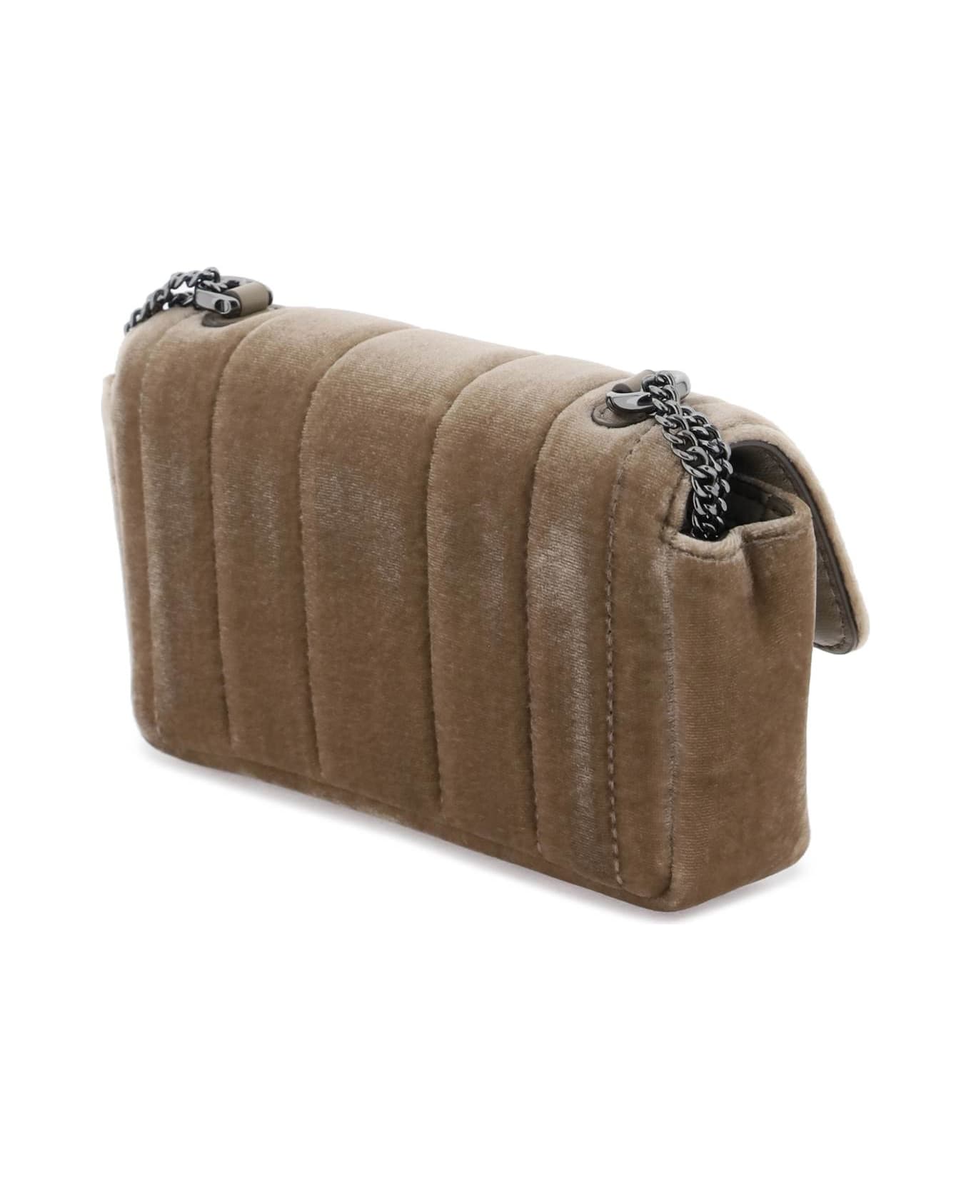 Tory Burch Kira Mini Shoulder Bag - CLASSIC TAUPE (Beige)