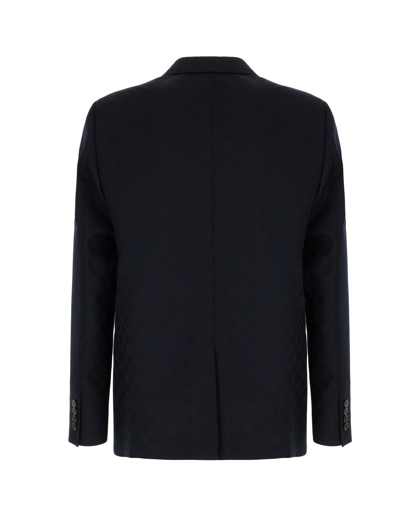 Gucci Gg Logo Suit - Blu