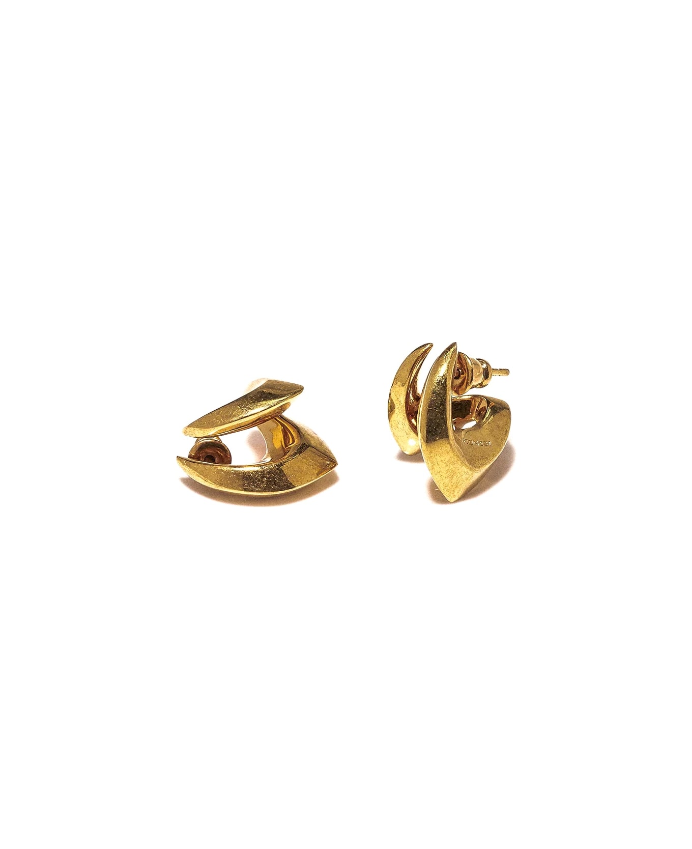Panconesi Spada Huggies Earrings - Gold