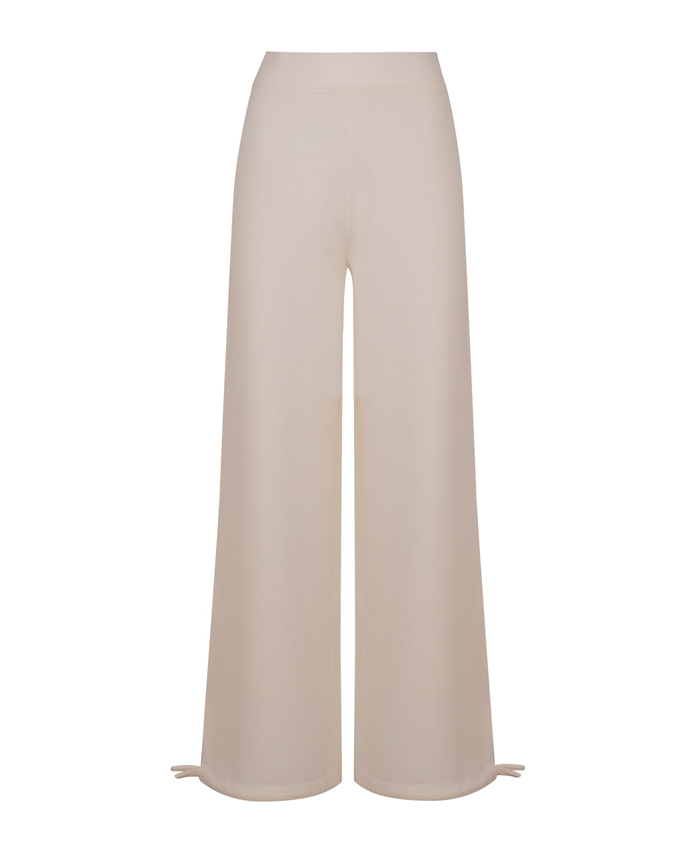 Max Mara Nigeria Wool Trousers - White