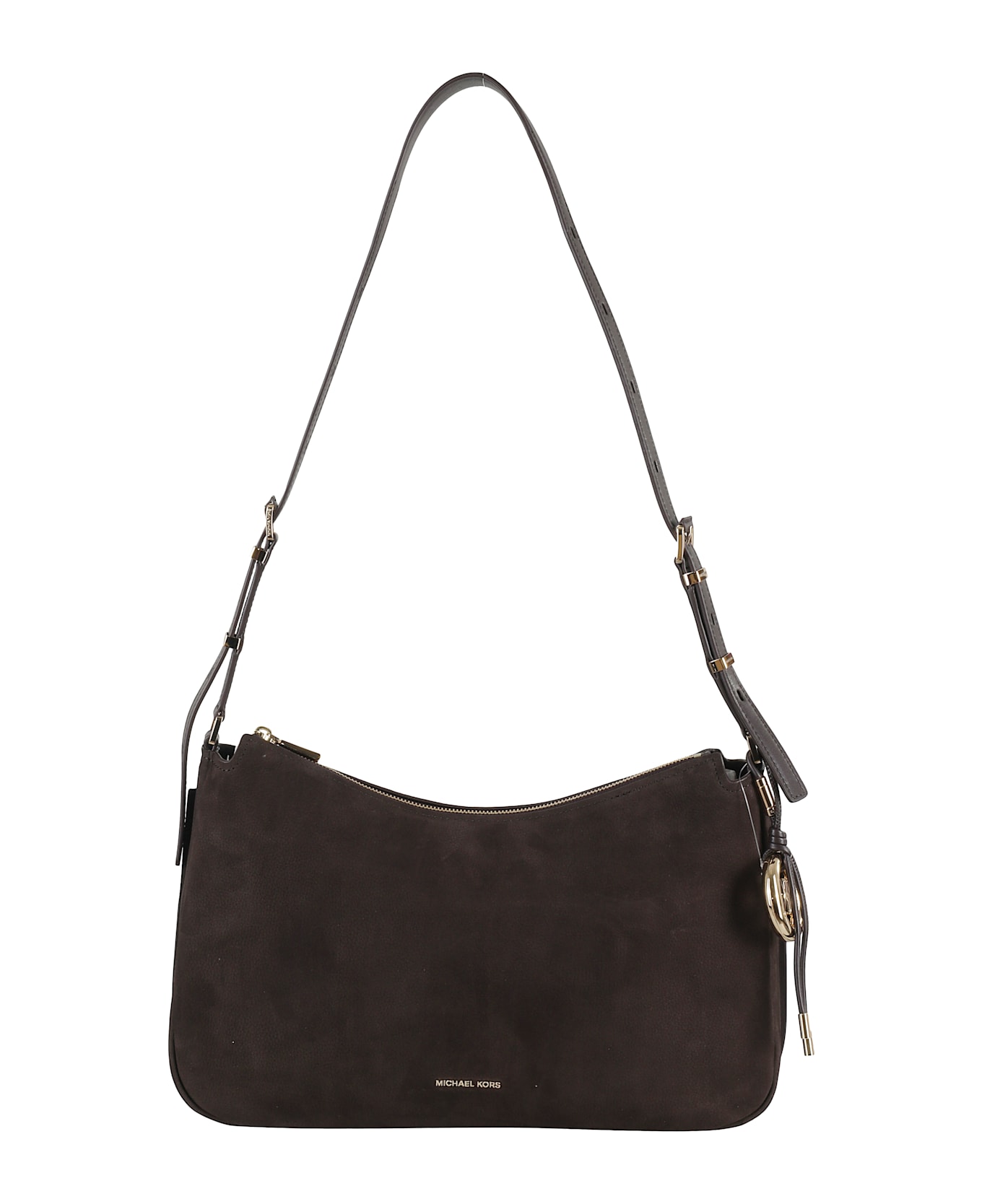 MICHAEL Michael Kors Md Tz Hobo Shldr - Chocolate