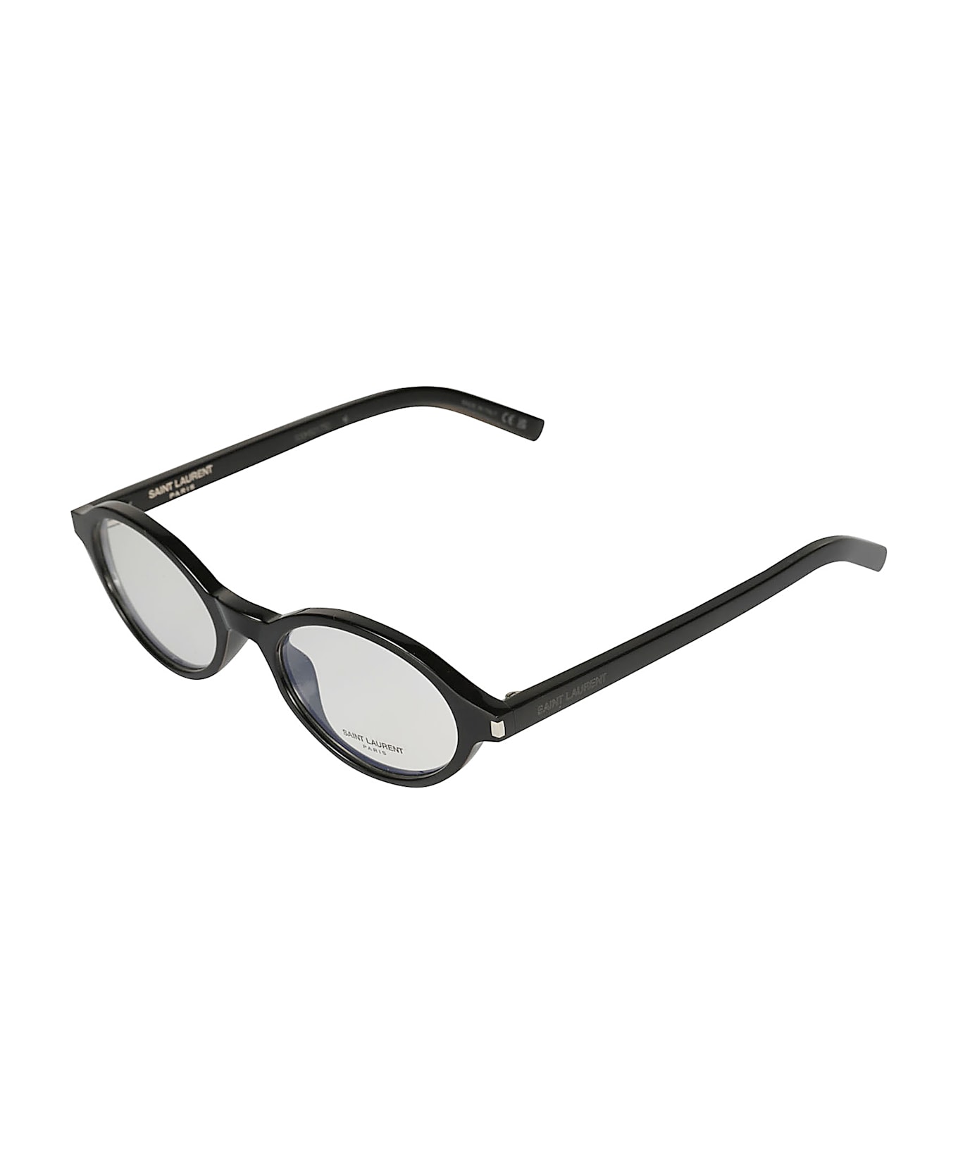 Saint Laurent Eyewear Sl 751 Frame - 001-BLACK-BLACK-TRANSPARENT
