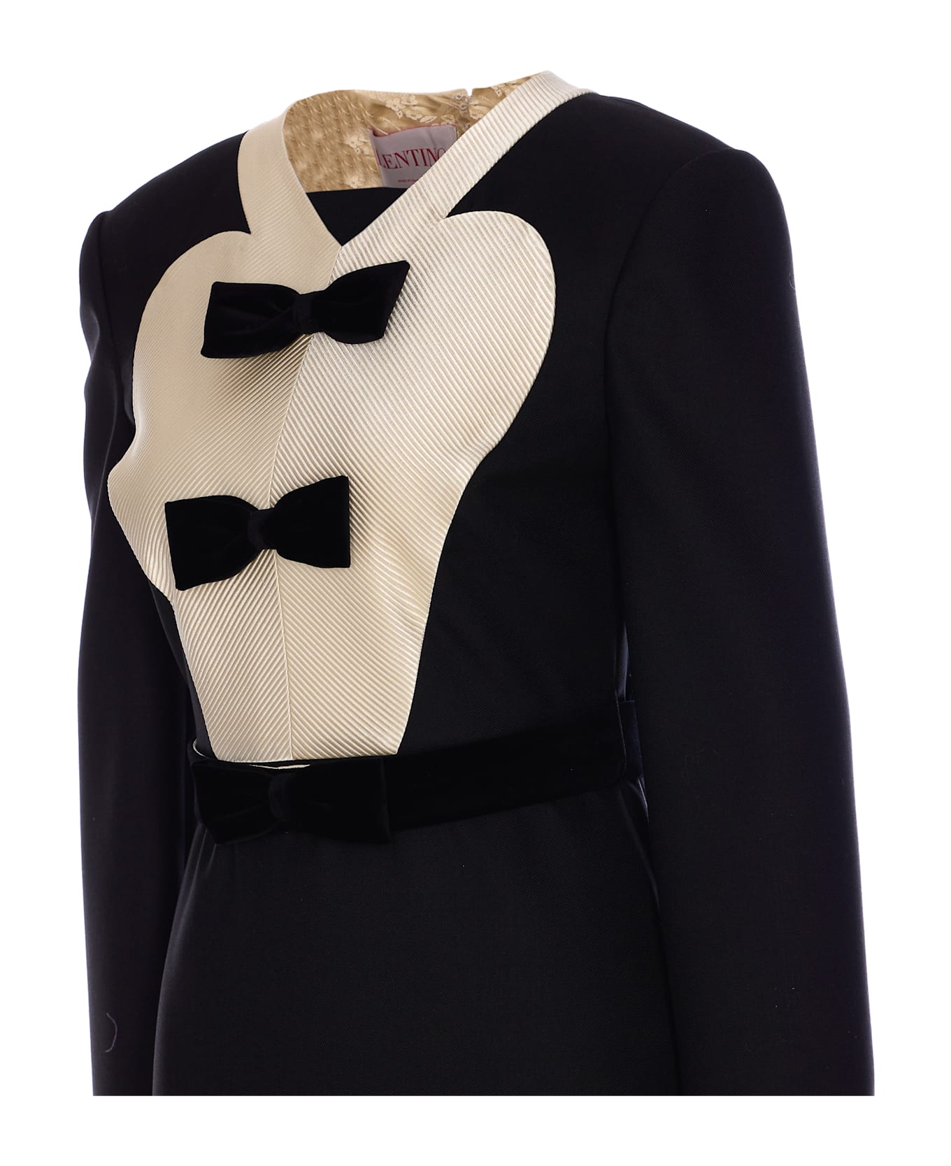 Valentino Garavani Solid Dress - Black