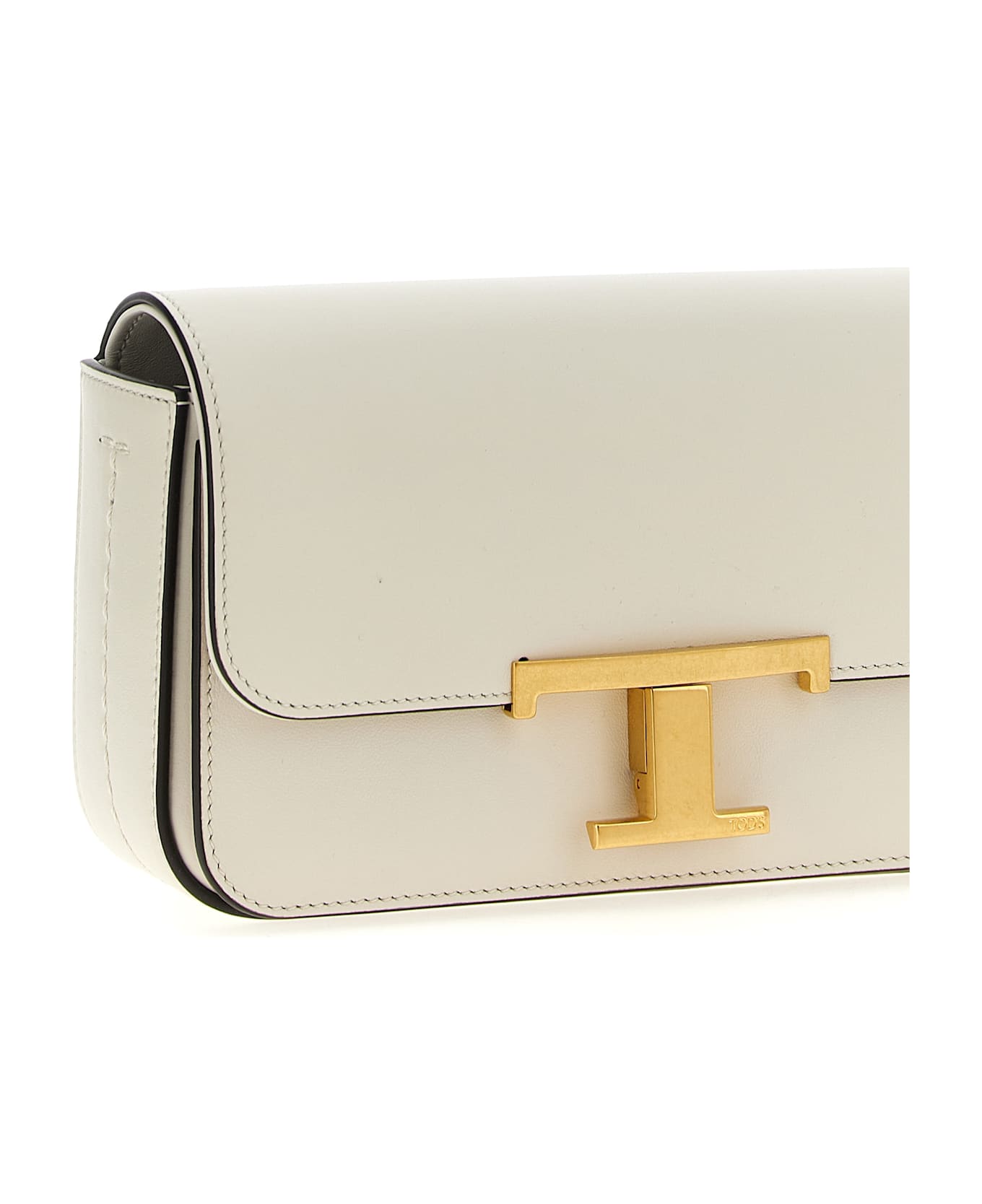 Tod
s Micro 
t-timeless
 Crossbody Bag - Beige