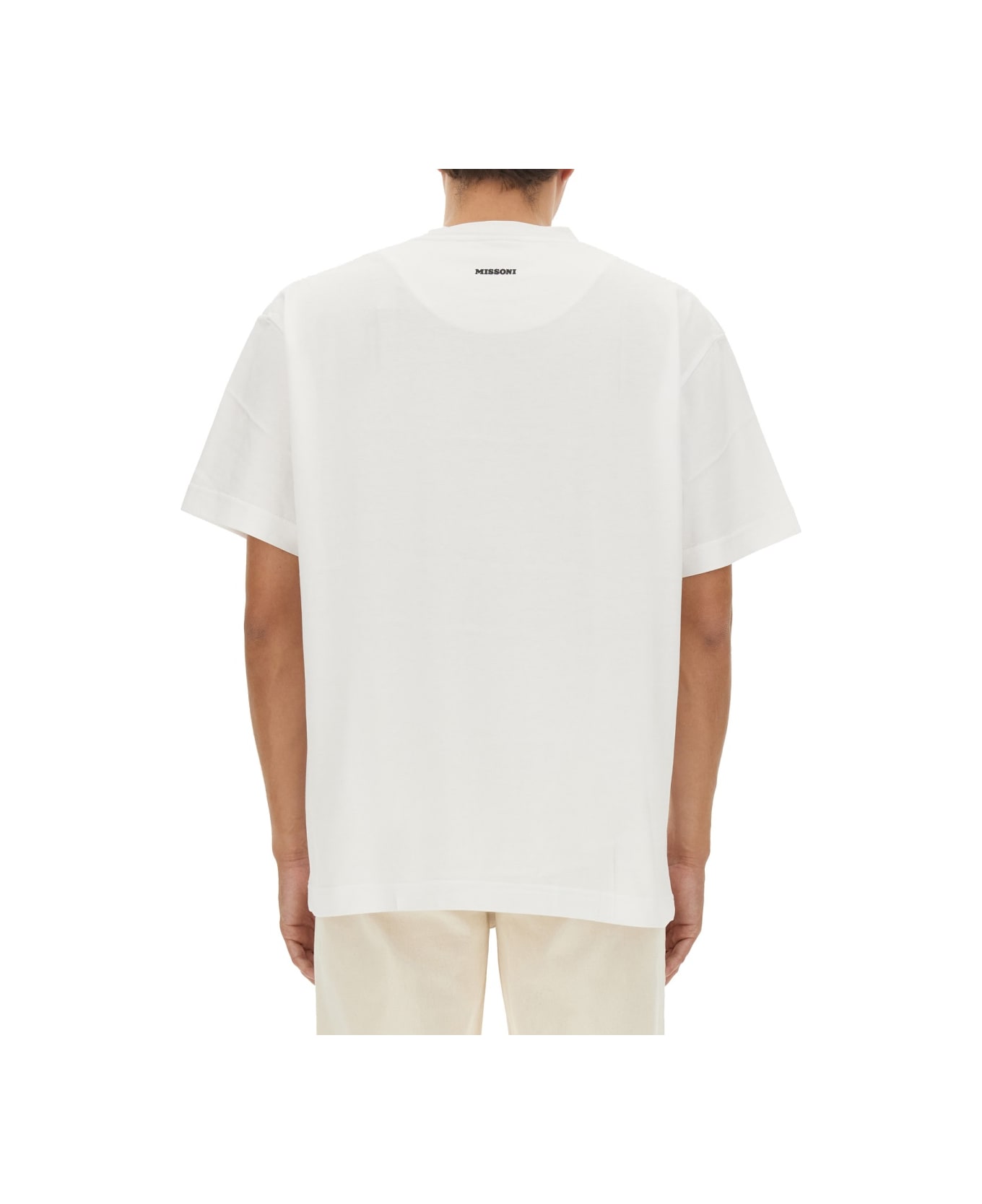 Missoni Jersey T-shirt - WHITE シャツ