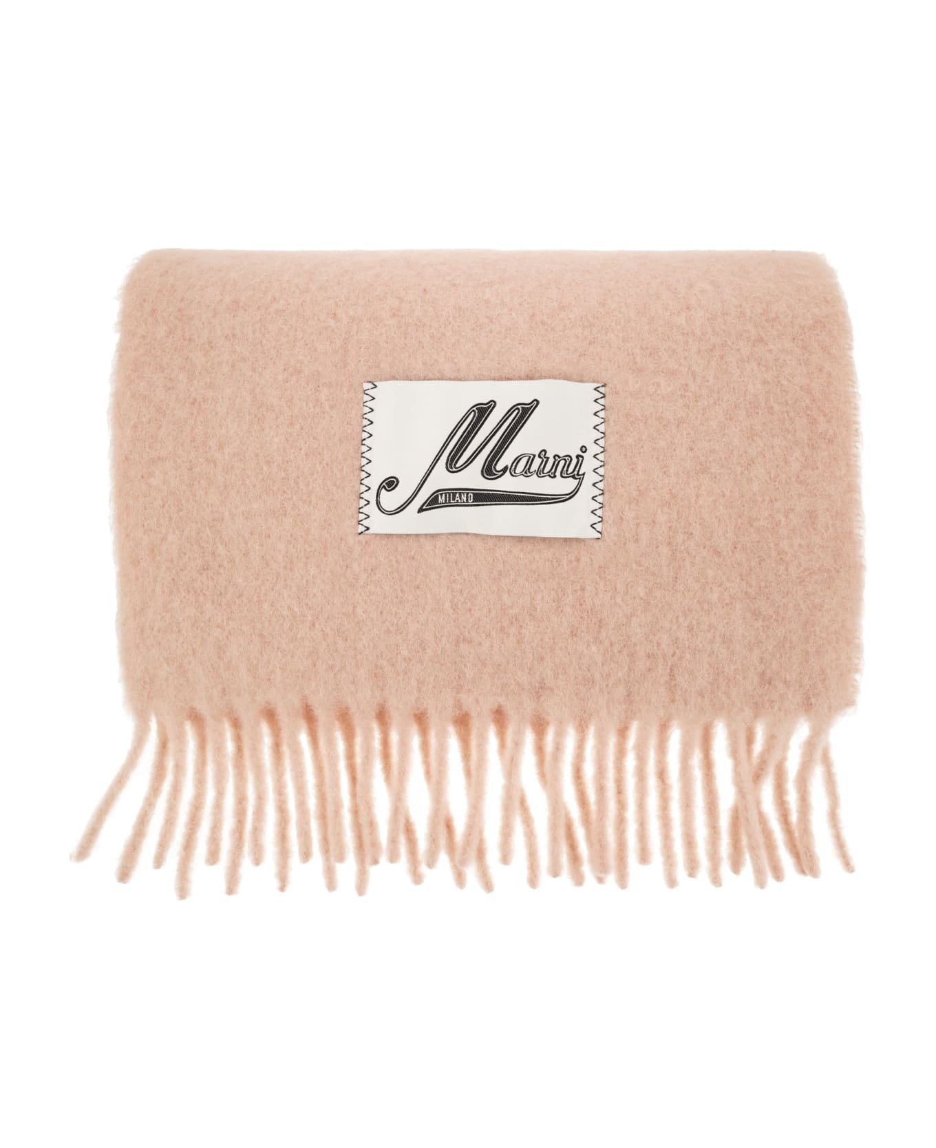 Marni Gauzy Alpaca Scarf - Pink スカーフ＆ストール