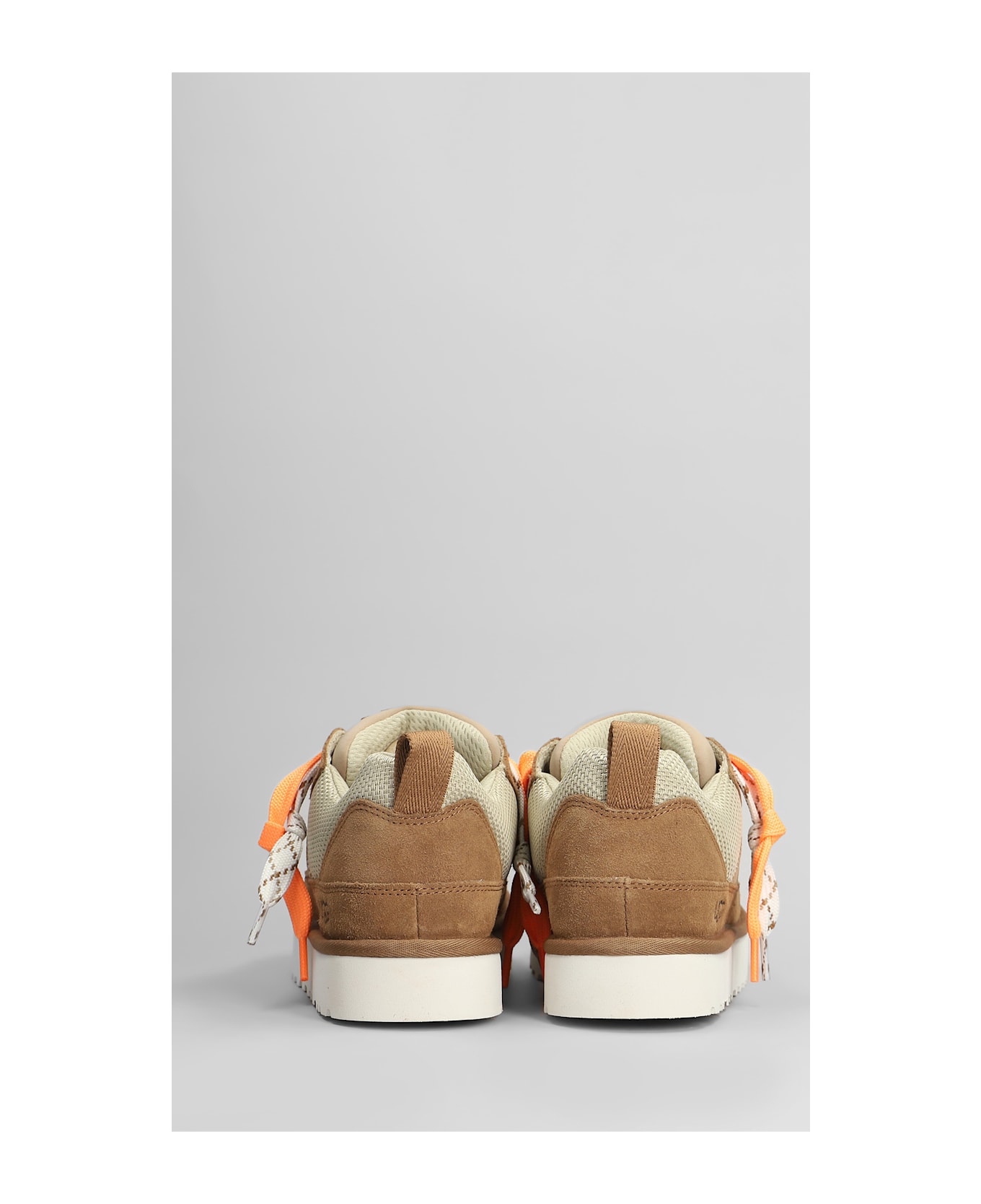 UGG Lo Lowmel Sneakers In Leather Color Suede And Fabric - leather color