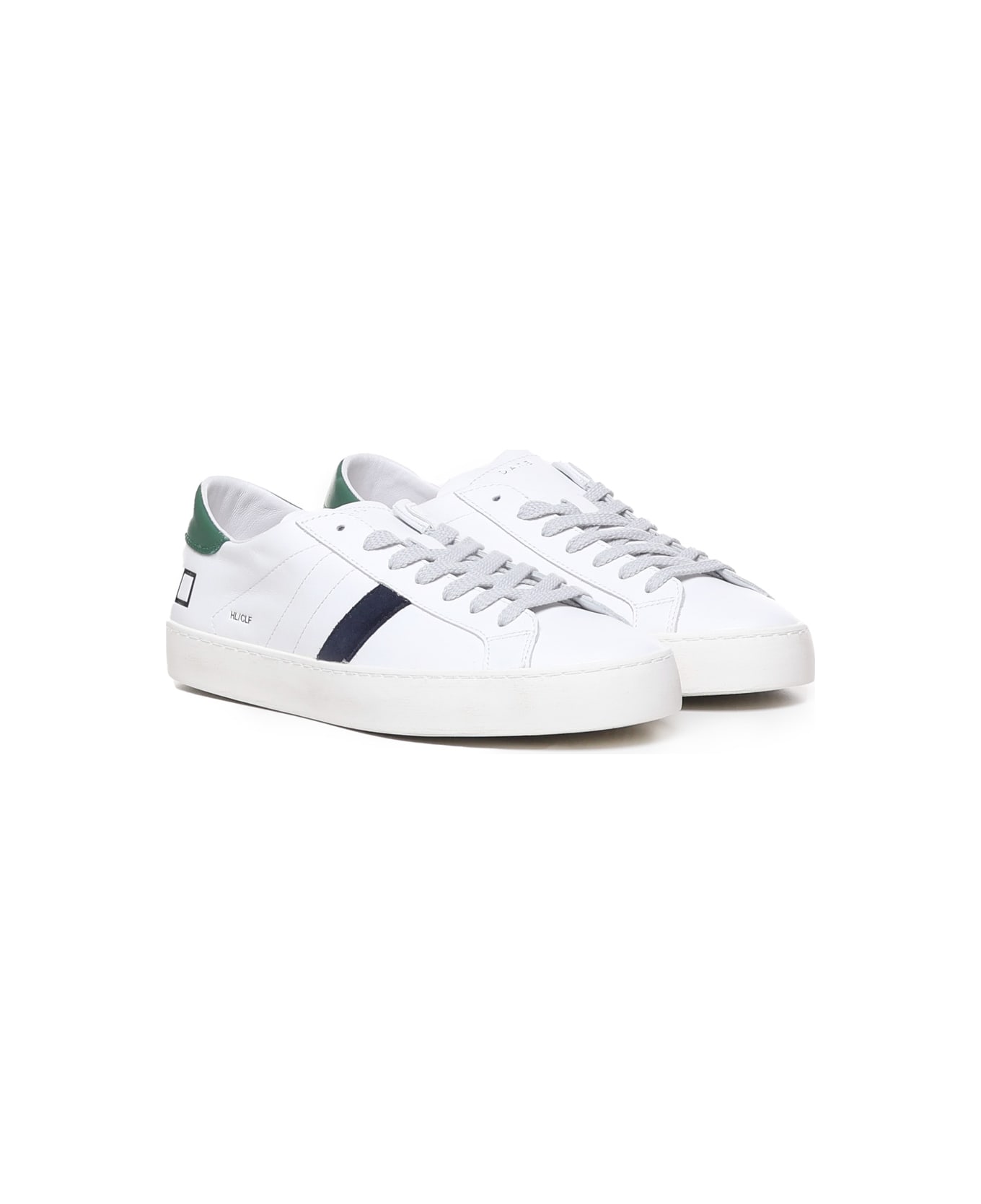 D.A.T.E. Hill Low Sneakers - White-green