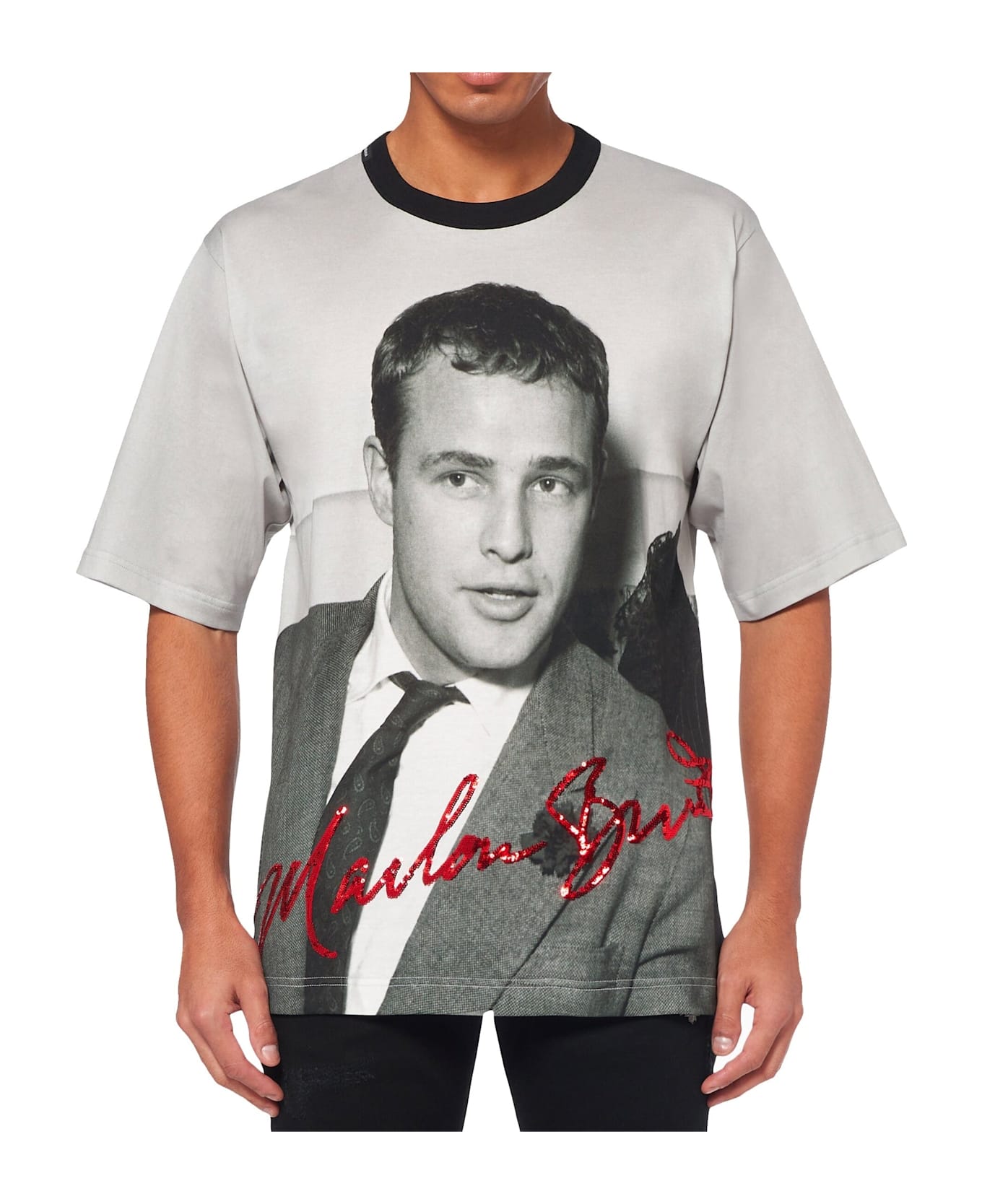Dolce 
Gabbana Marlon Brando T-shirt - Black