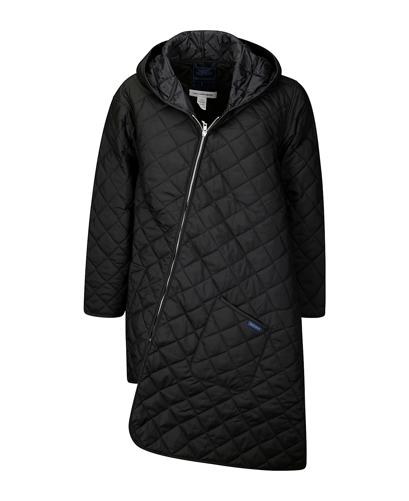 Comme des Garçons Shirt Mens Coat Woven - BLACK