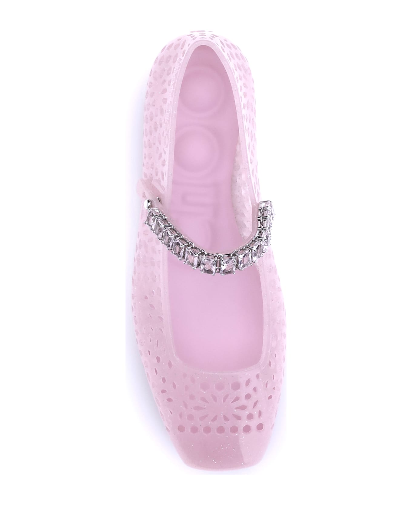 Jimmy Choo Jelly Ballerinas