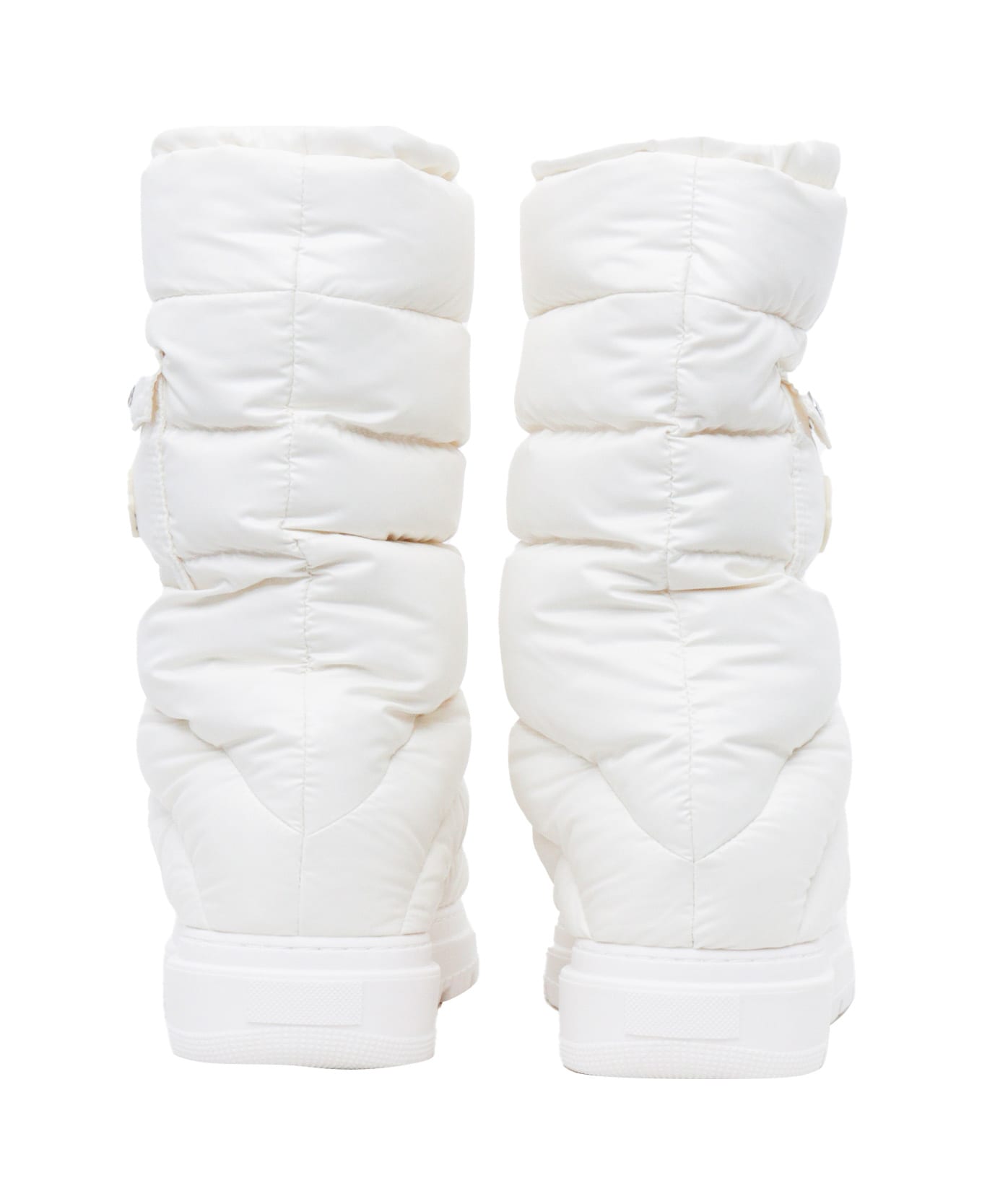 Moncler Petit Gaia Pocket Snow Boots - WHITE