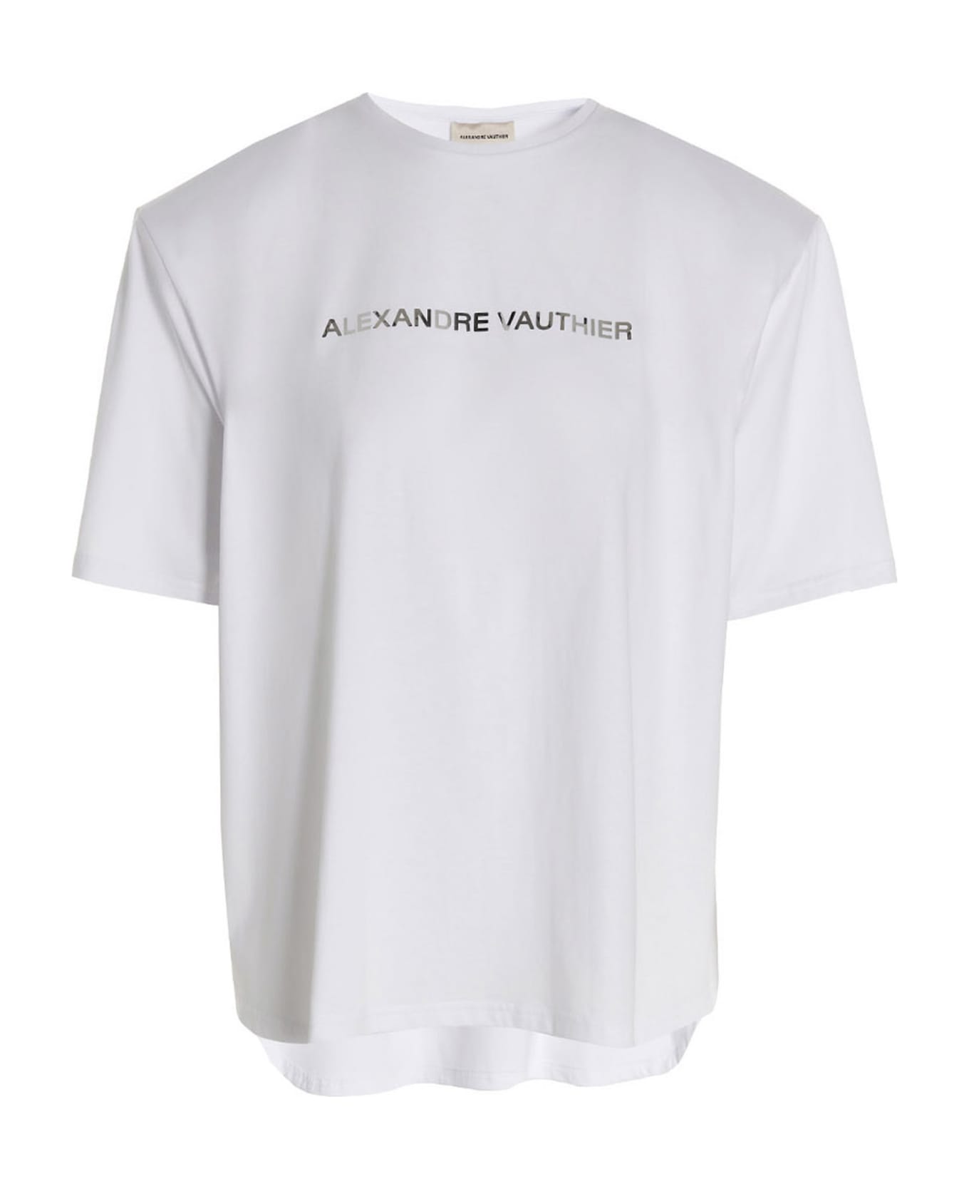 Alexandre Vauthier T-shirt 'alexandre Vauthier Padded' - White
