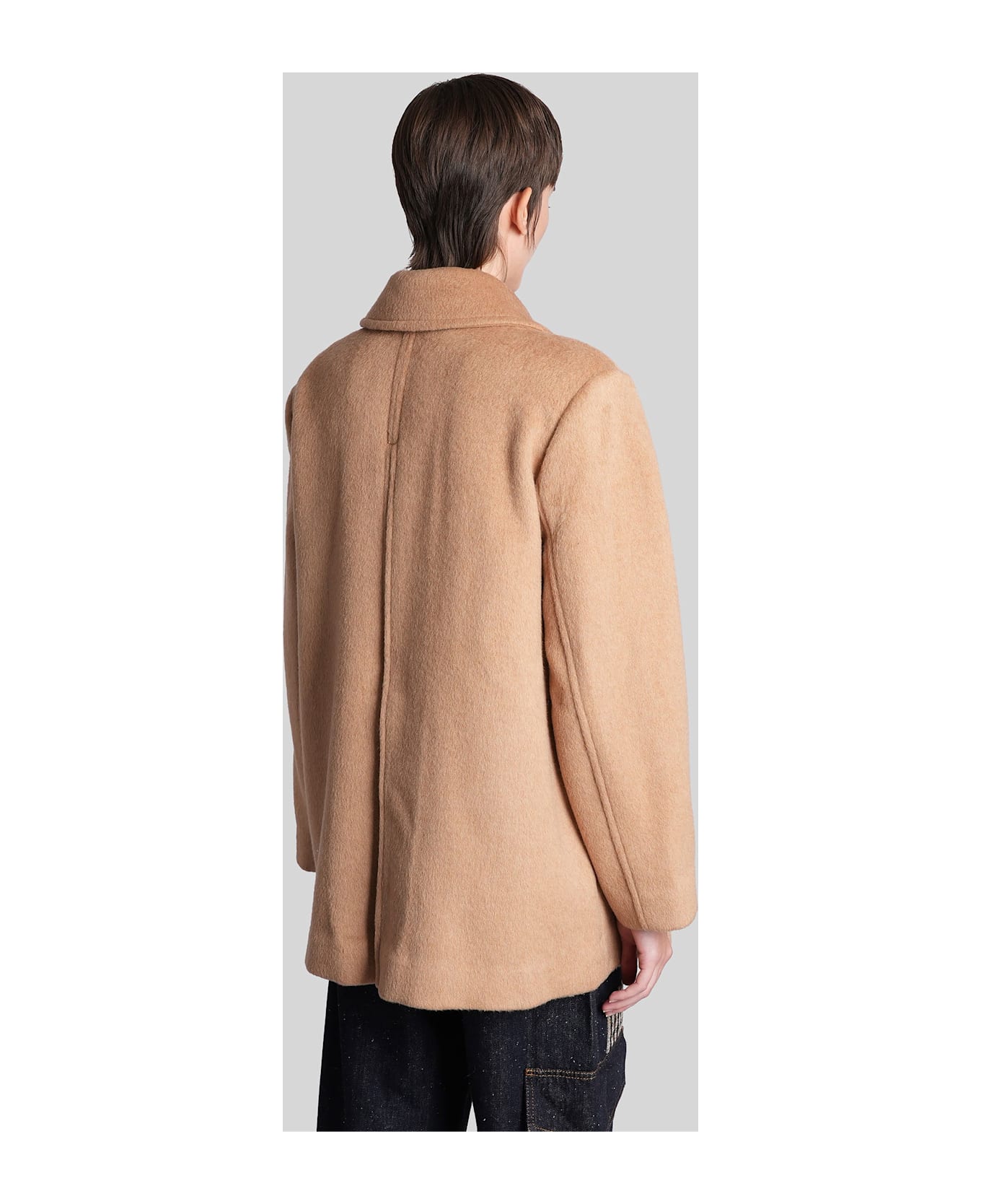 Ganni In Beige Wool - beige