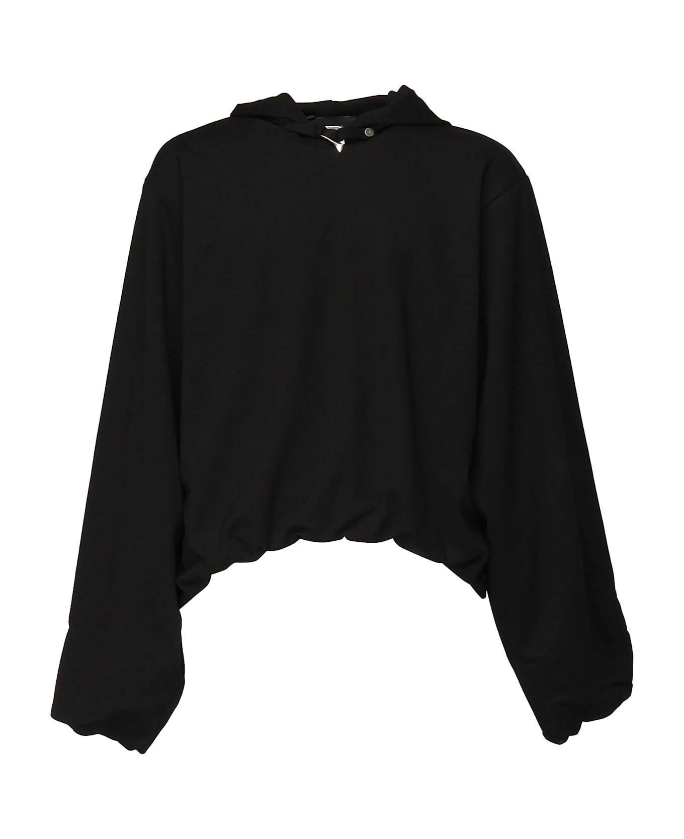 Heliot Emil Cotton Hoodie - Black