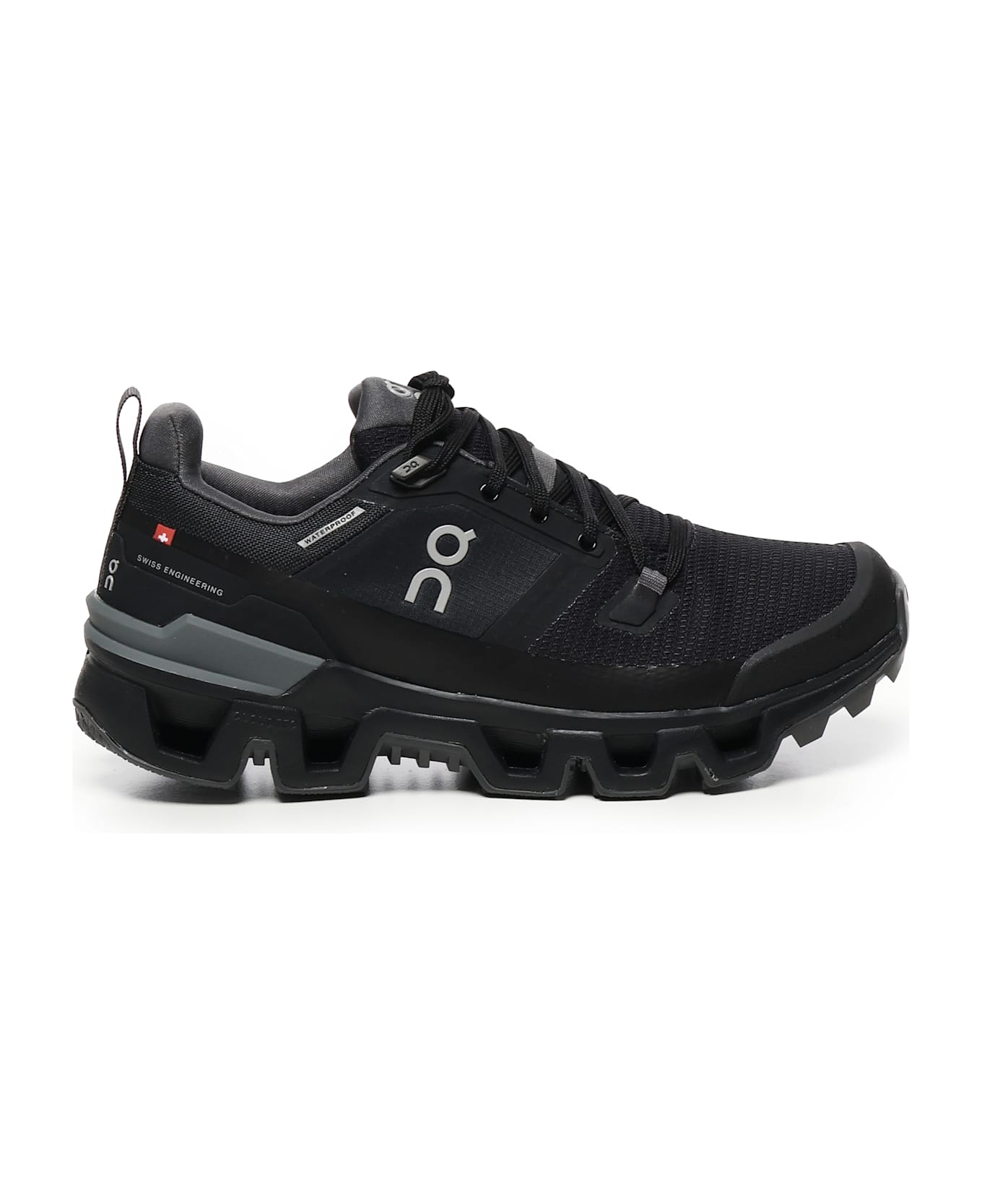 ON Cloudwander Waterproof Sneakers - Black