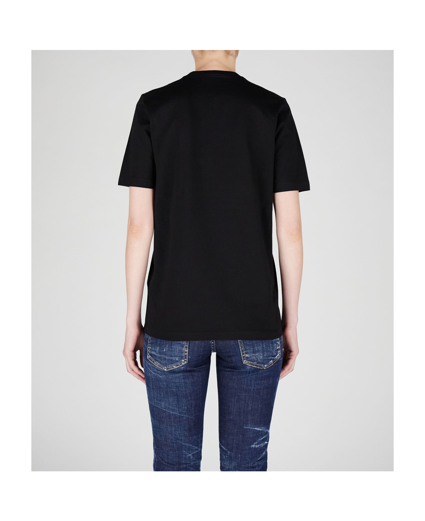 Dsquared2 T-shirts - Black-white Tシャツ