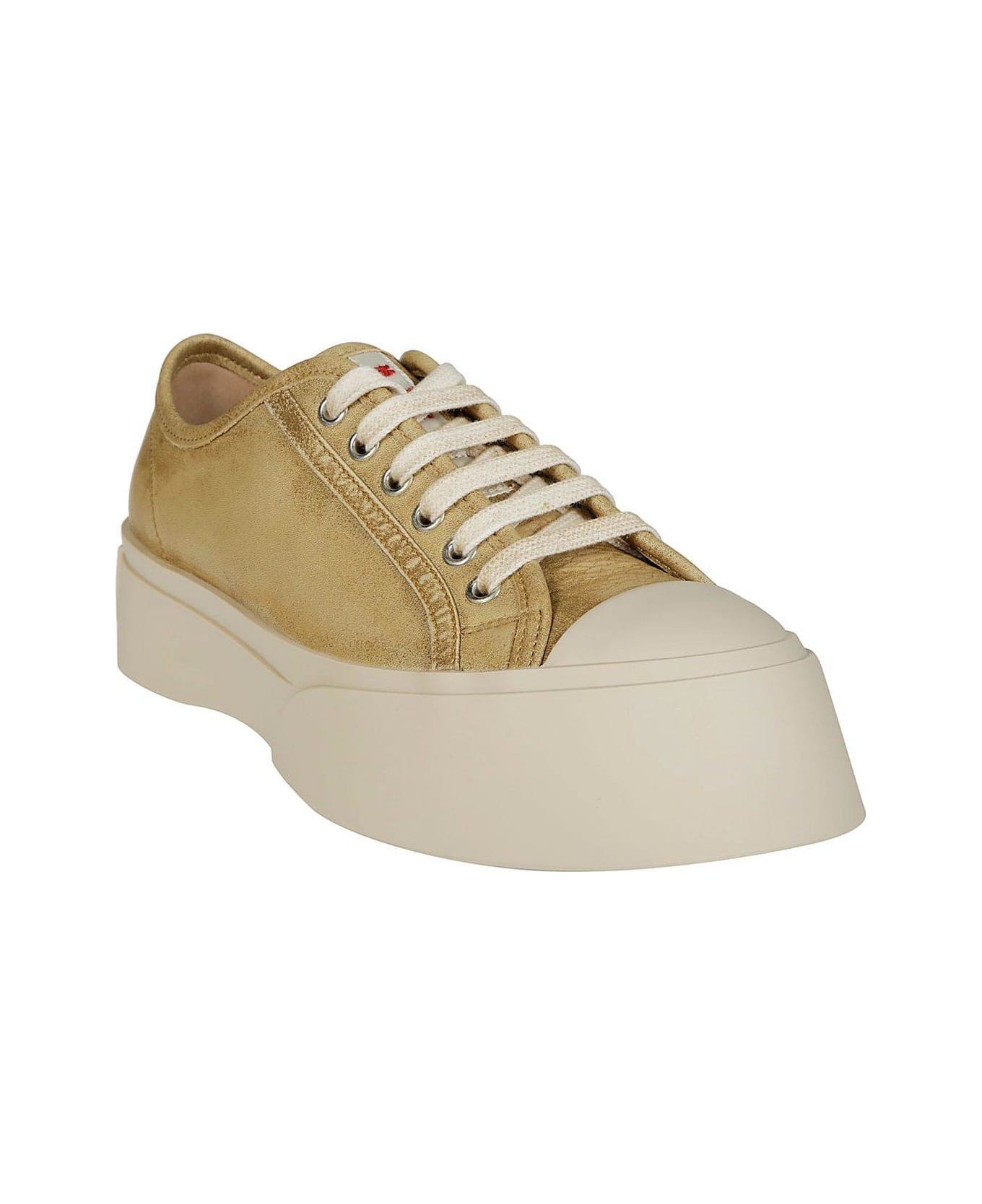Marni Pablo Lace-up Sneakers - Beige