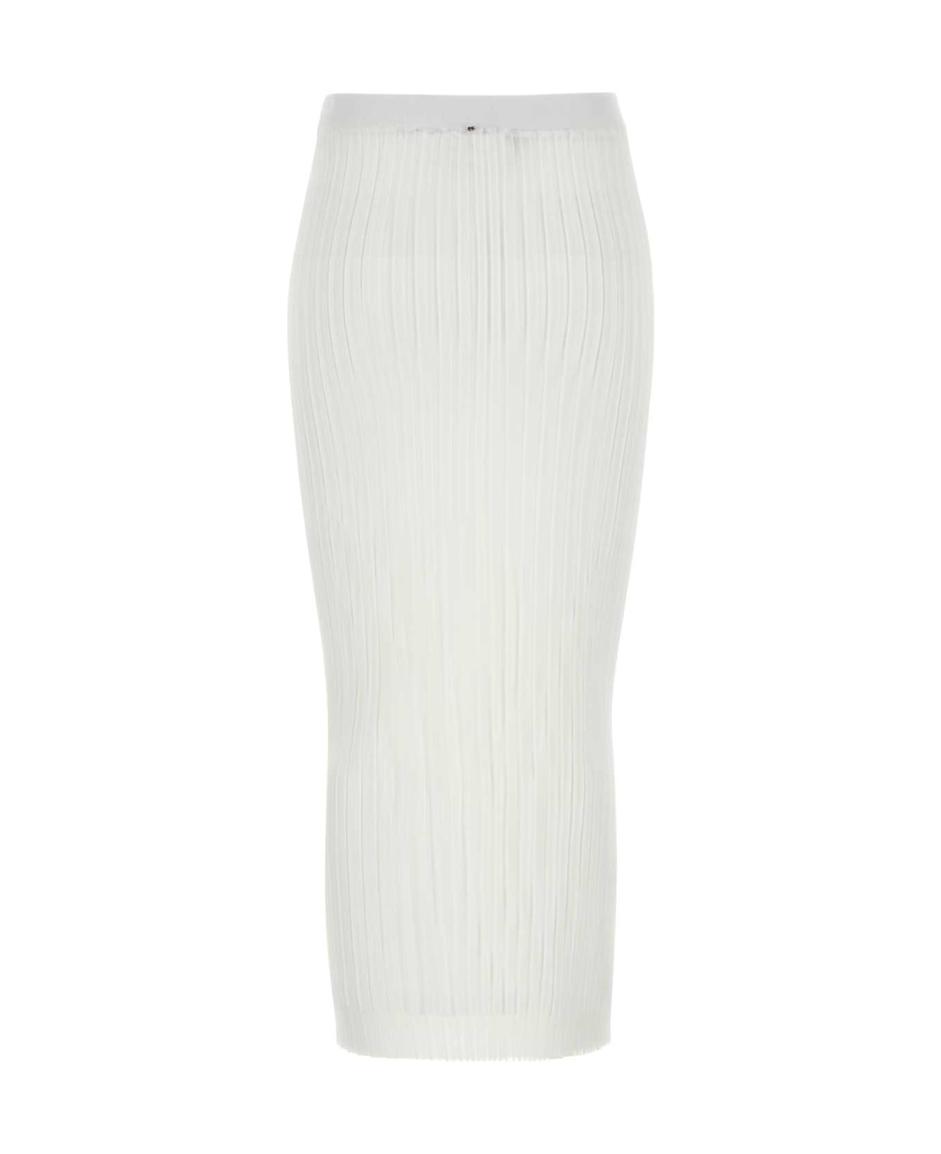 スカート Sportmax White Organza Album1234 Skirt SportMax White Organza Album1234 Skirt | italist