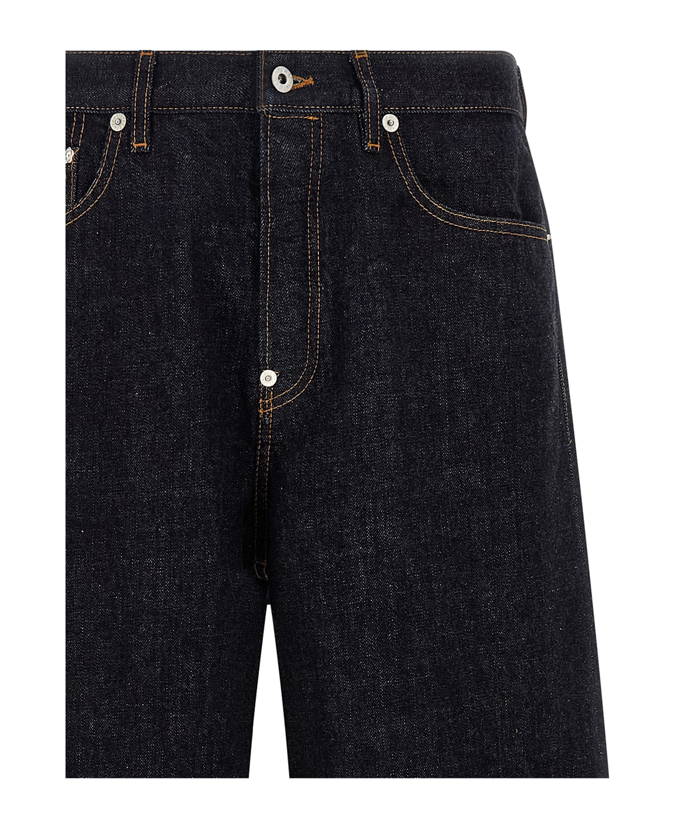 Kenzo 
turn Up
 Jeans - Blue