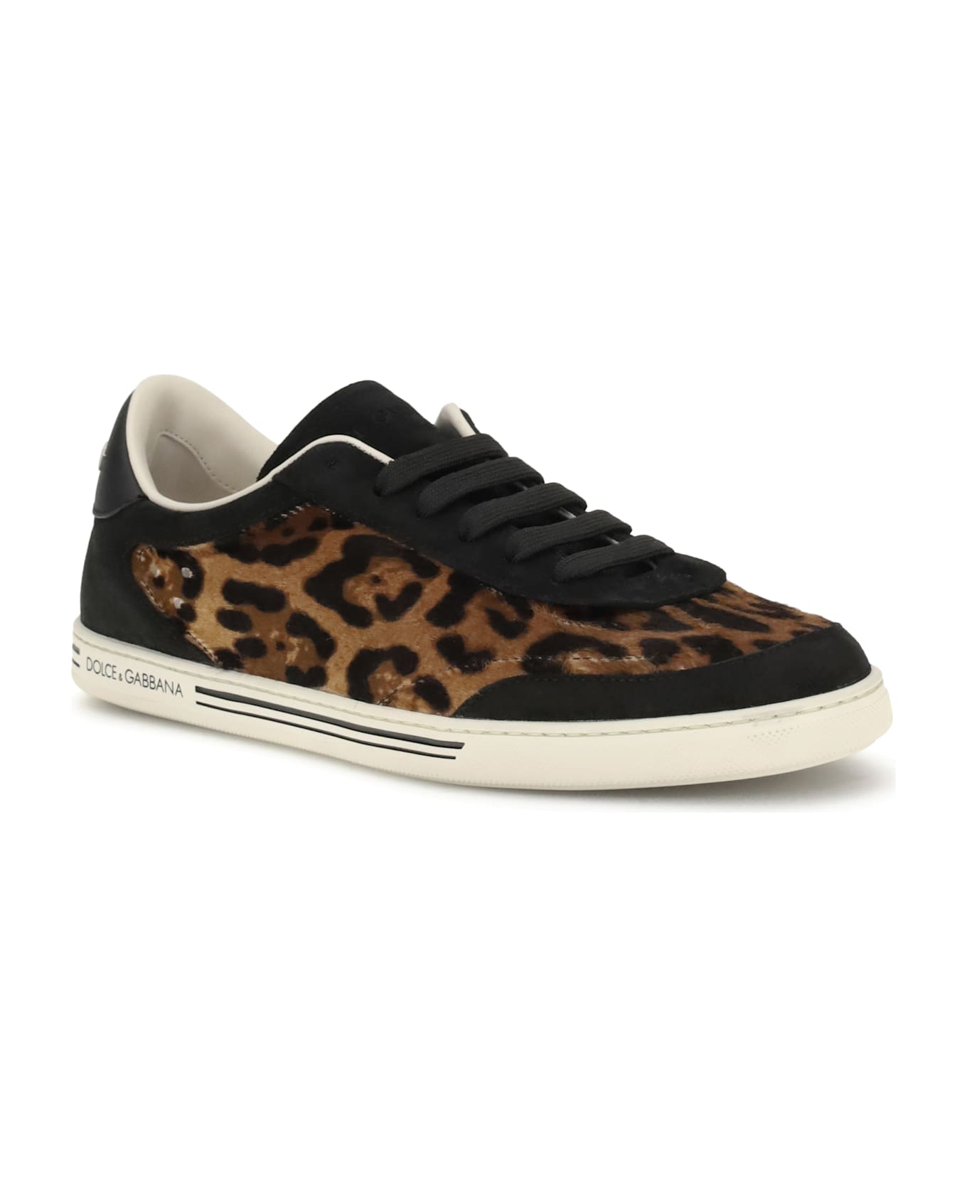 Dolce 
Gabbana Saint Tropez Leopard Sneakers