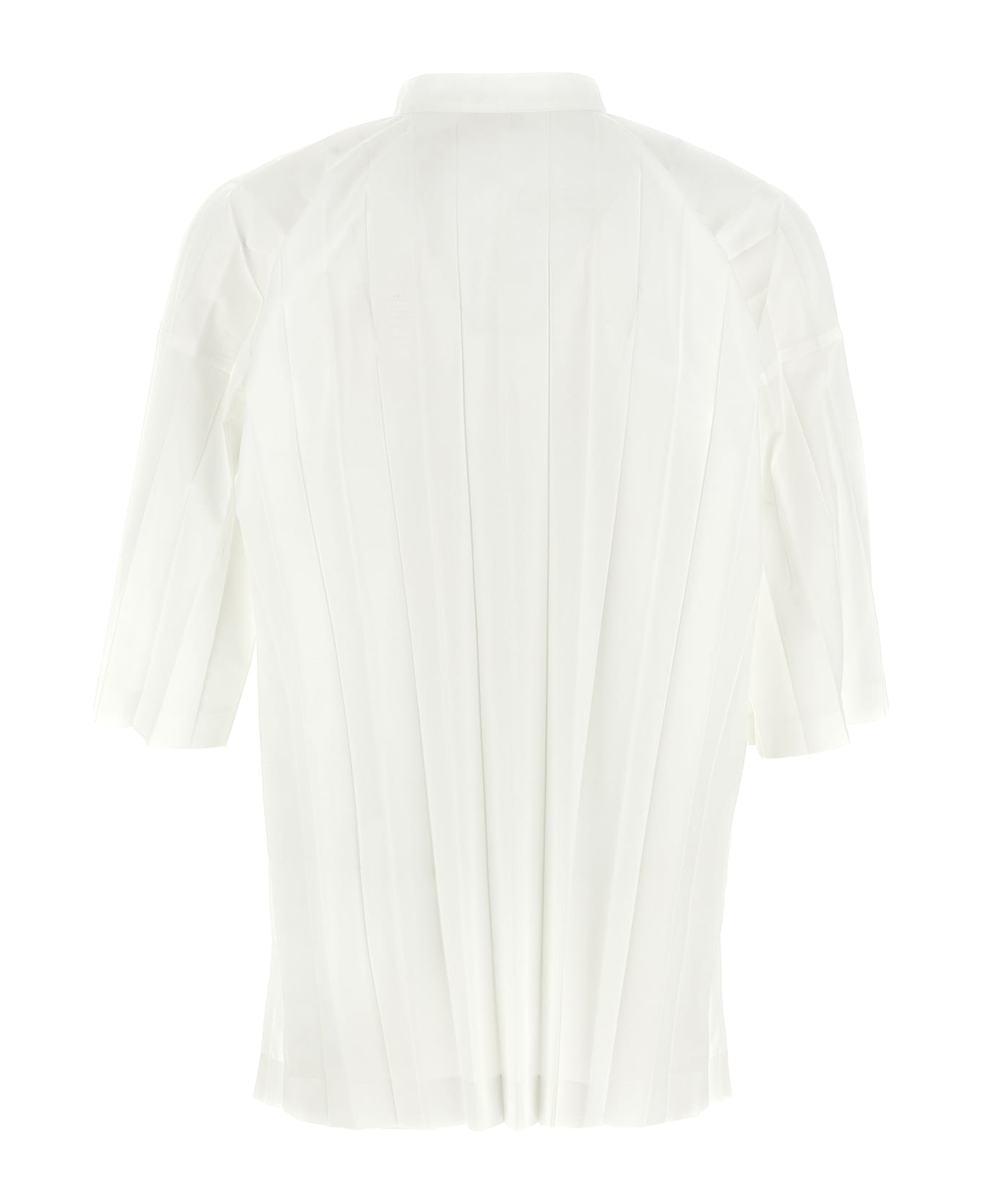 Issey Miyake 
edge Shirt
 Shirt - White
