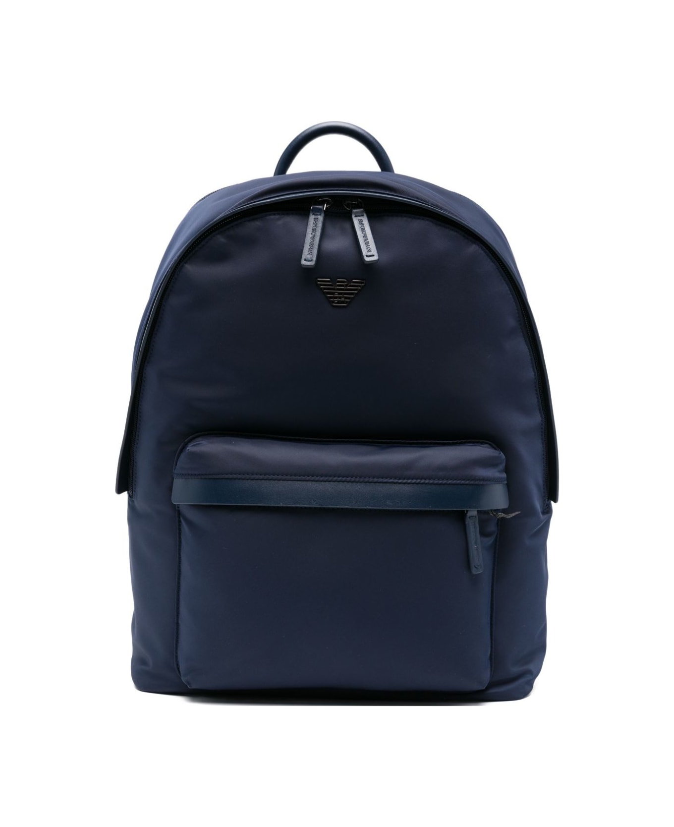 Emporio Armani Nylon Backpack - Clear Blue
