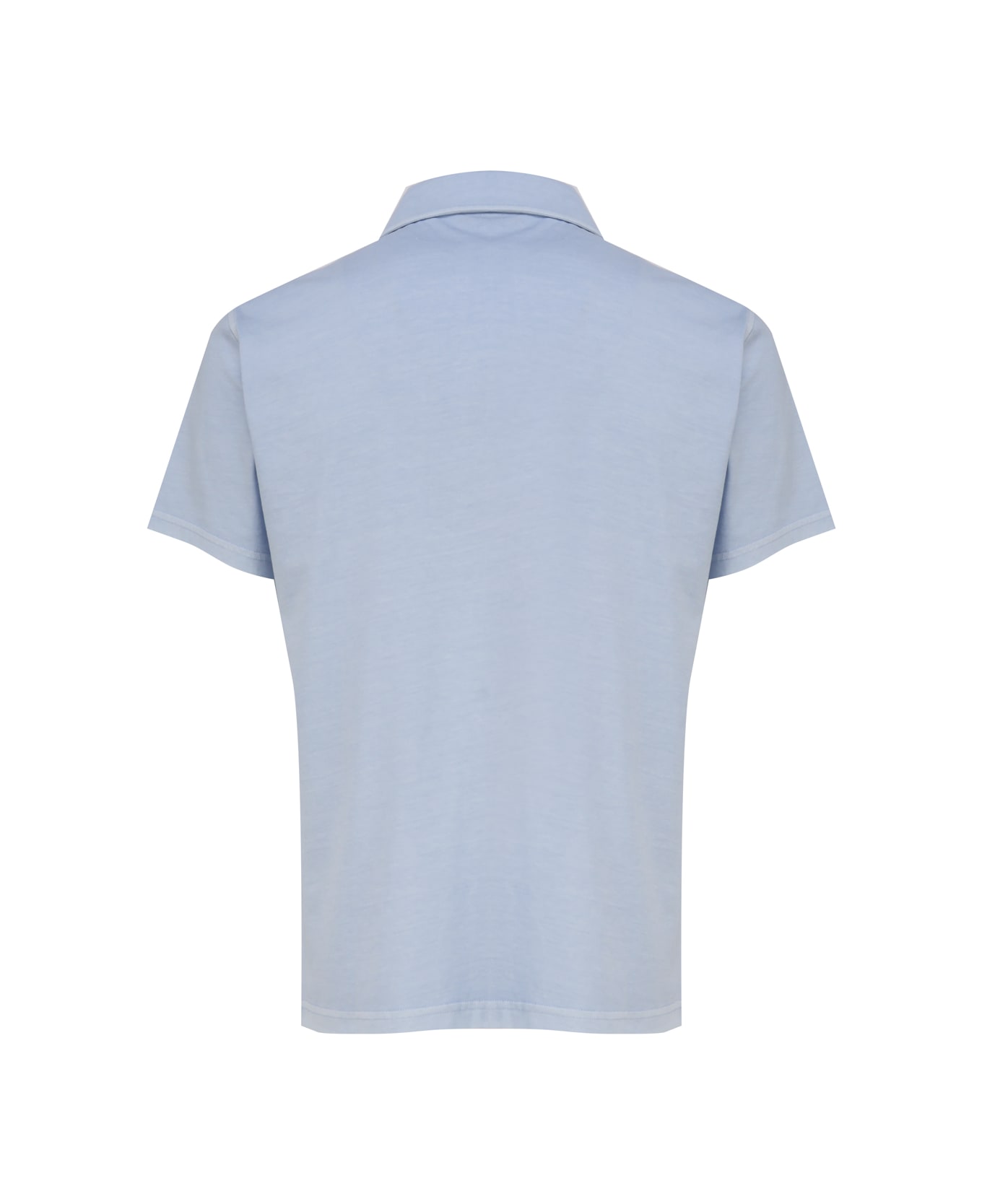Fay Polo T-shirt In Cotton - Light blue ポロシャツ